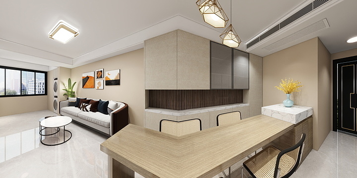 王勇林-海德公园81㎡3室-装修设计方案