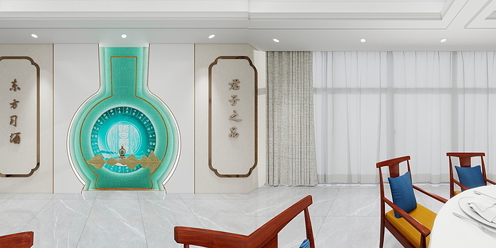 设计展示0-习酒包间-装修设计方案