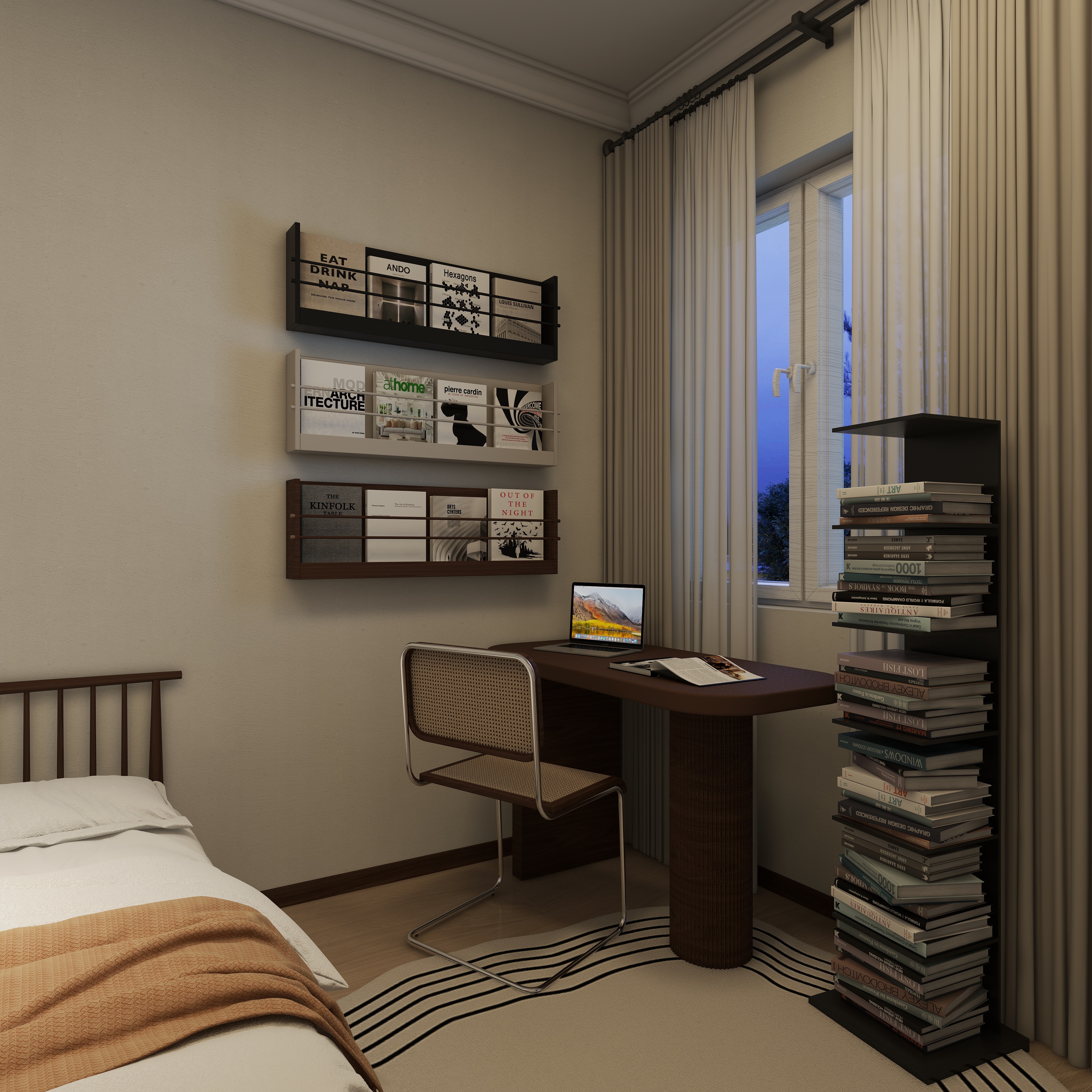 吃吃吃么吃-美利新世界82㎡2室装修效果图