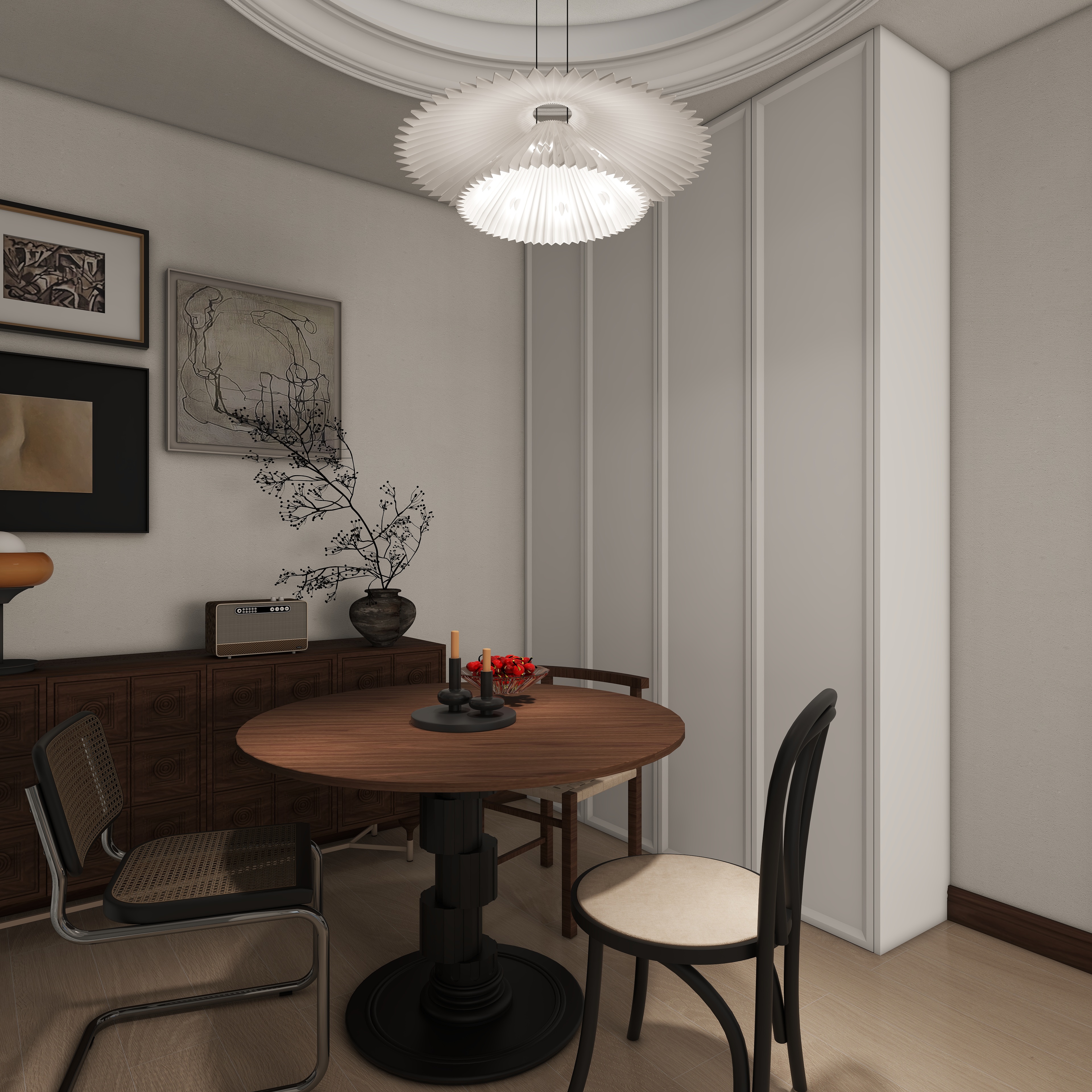 吃吃吃么吃-美利新世界82㎡2室装修效果图