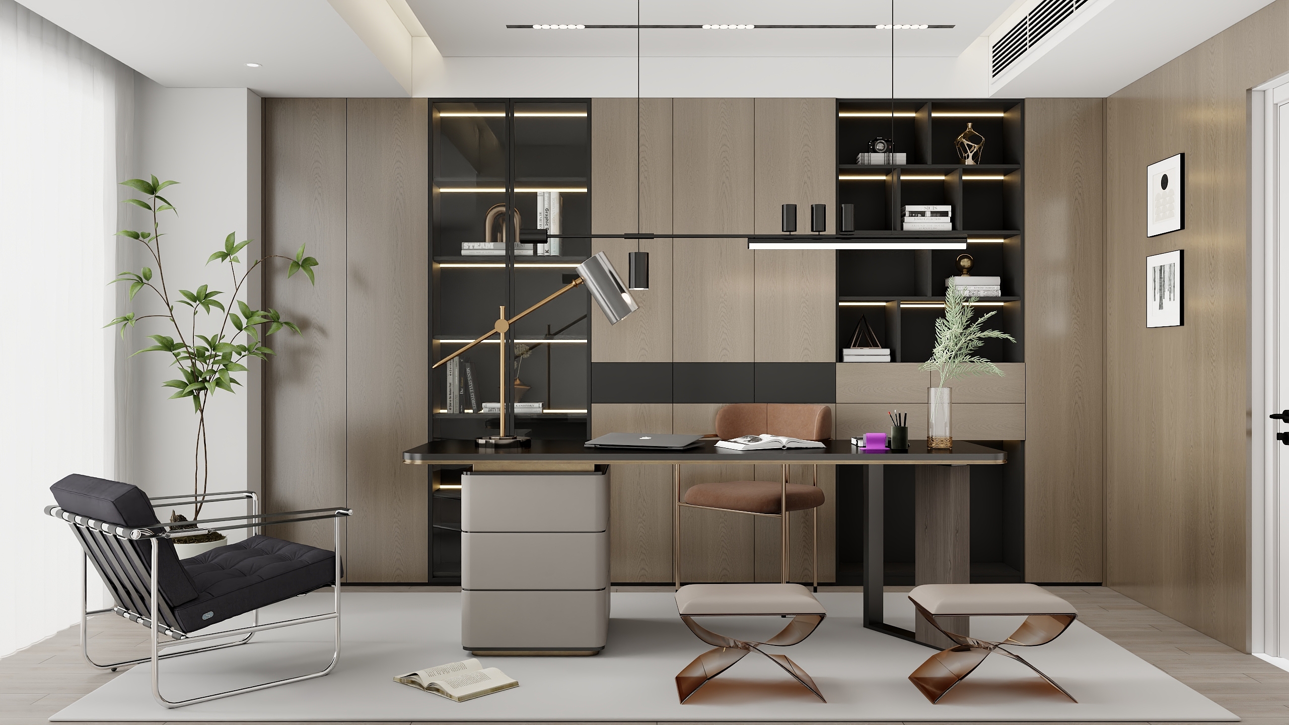 远艺装饰-114㎡4室-装修设计方案