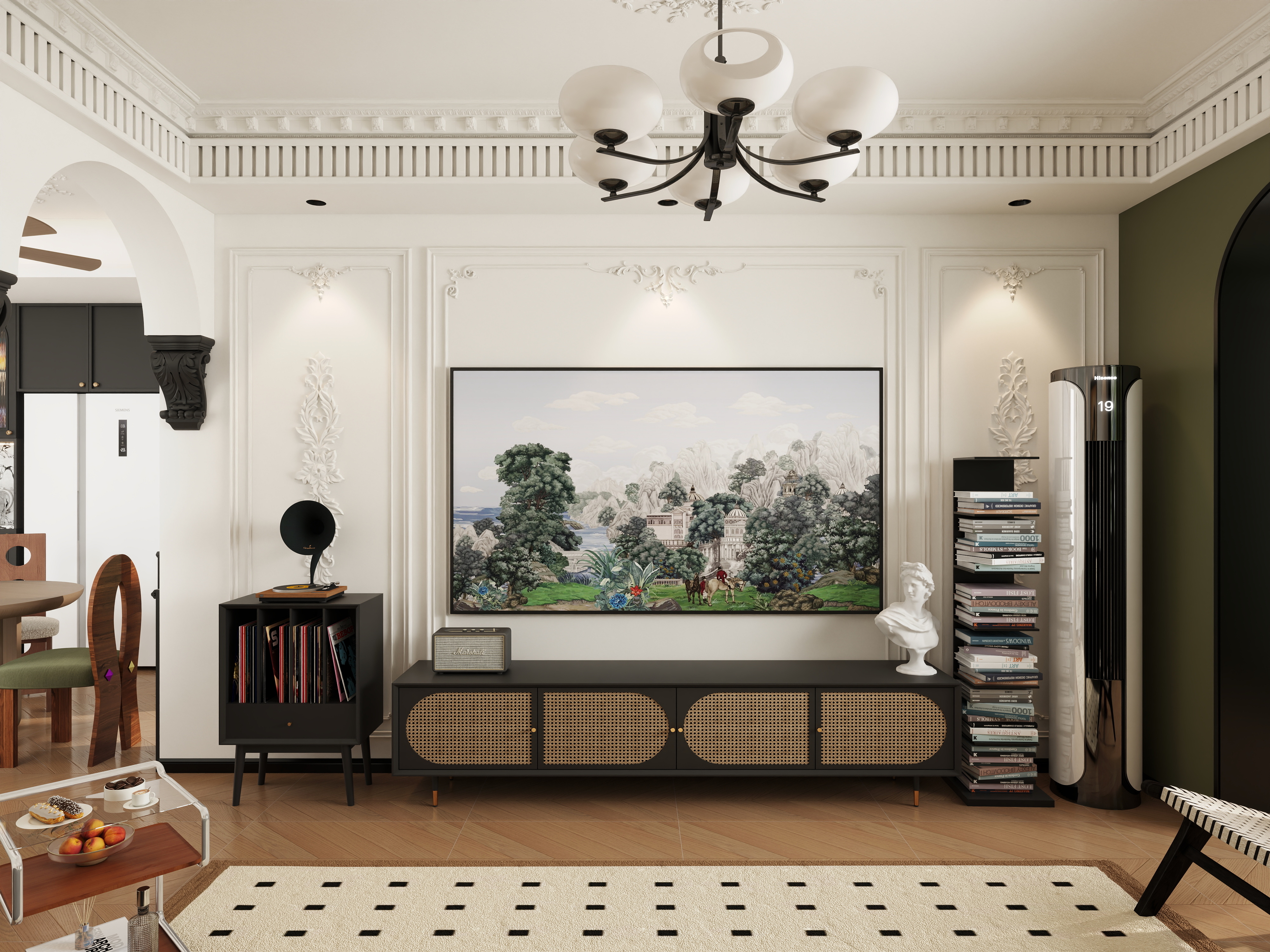 Gioia.-法式复古复式-装修设计方案