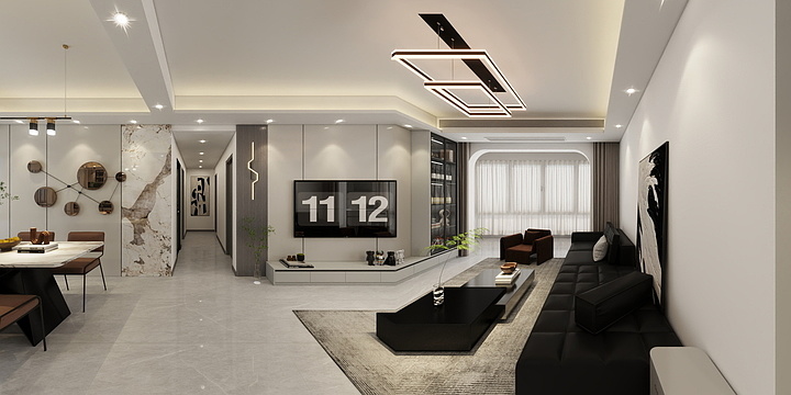 Janson-罗-力高君悦府5-1401施工图-装修设计方案