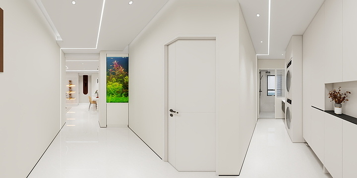 宜佰家装饰刘智锋-西安杏园130-装修设计方案