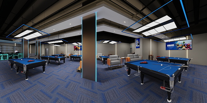 全案整装11-台球(1)-装修设计方案