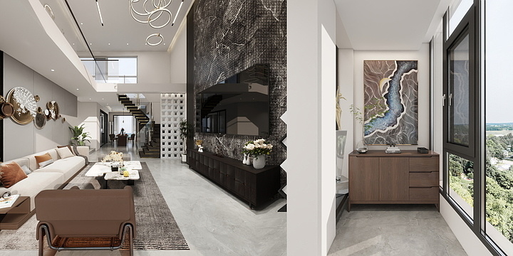 徐州舒雅装饰-空中阁楼-装修设计方案