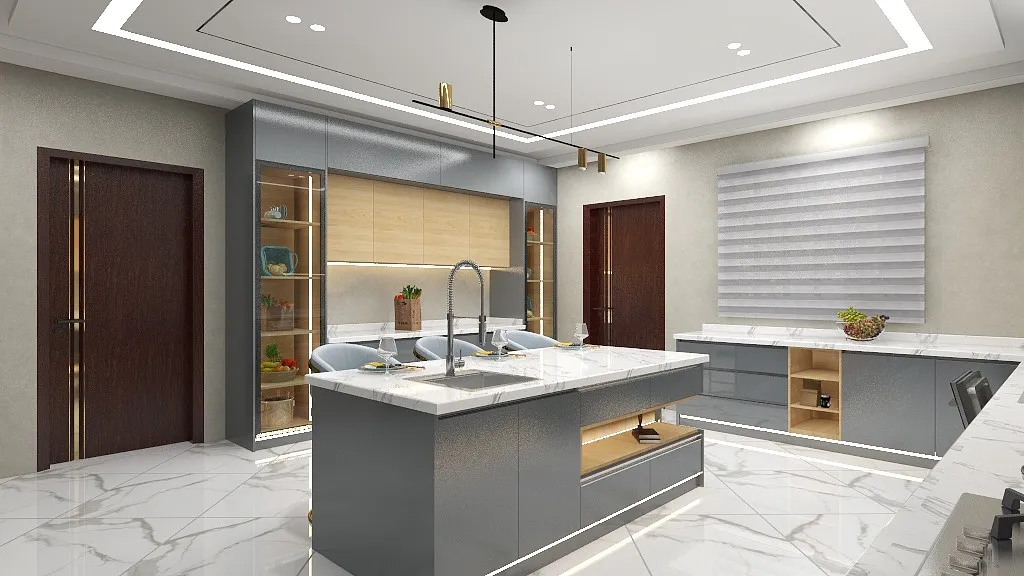 joenerly612的装修设计方案:Simple customized kitchen