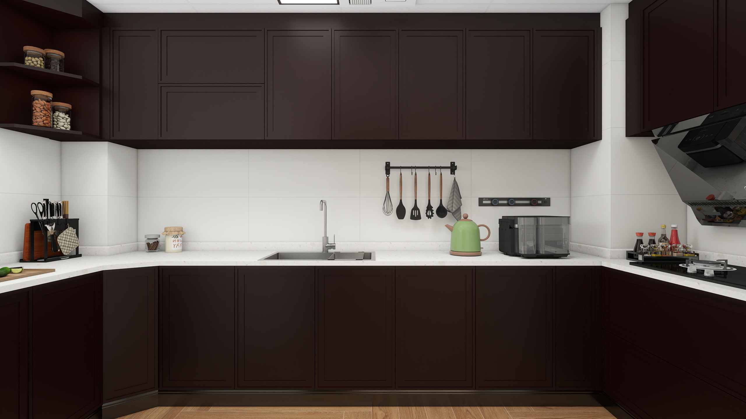 王翠丽-福泰花园现代简约122㎡4室装修效果图