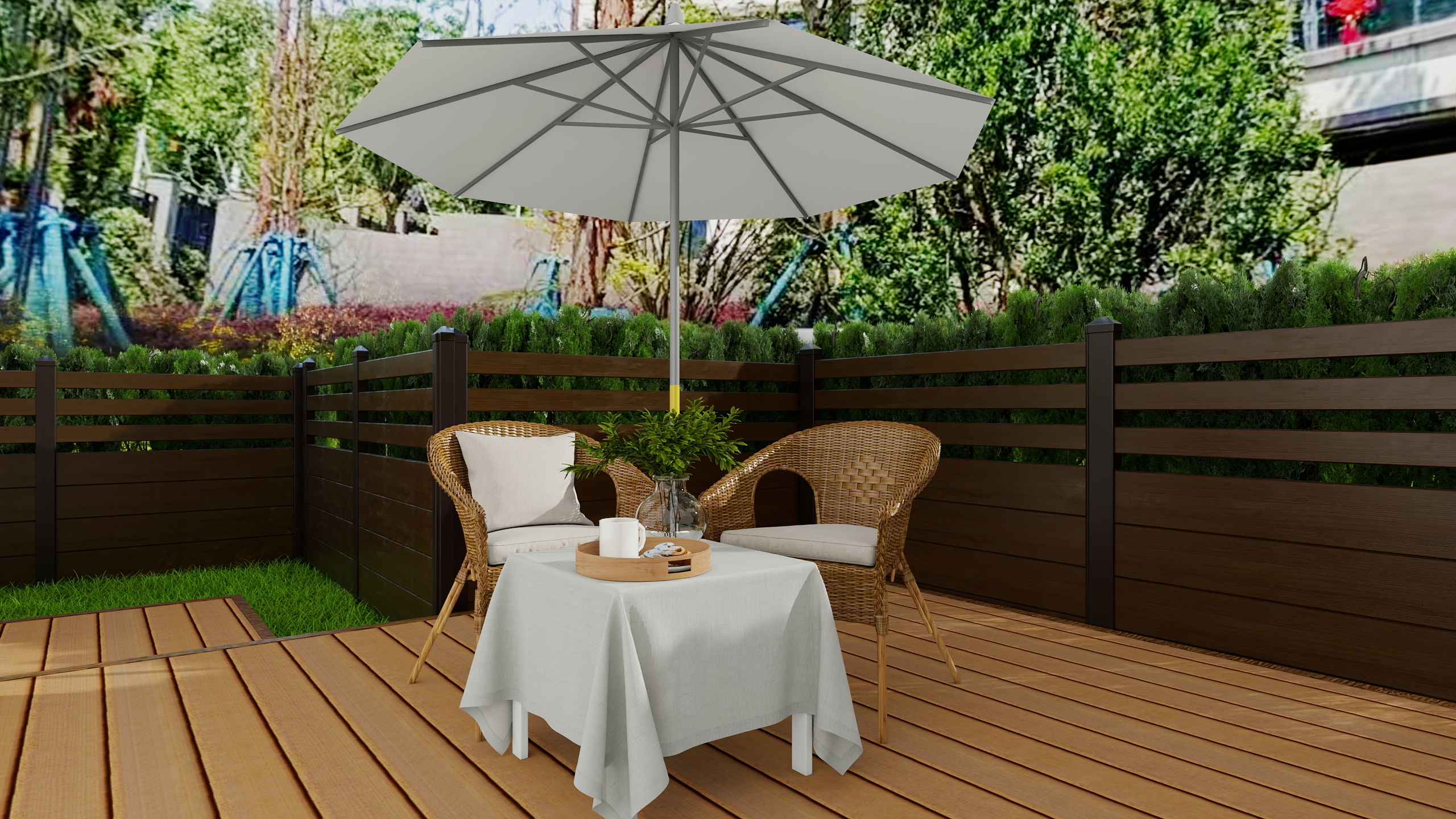 Changchuang-中国铁建山语桃源206㎡3室装修效果图