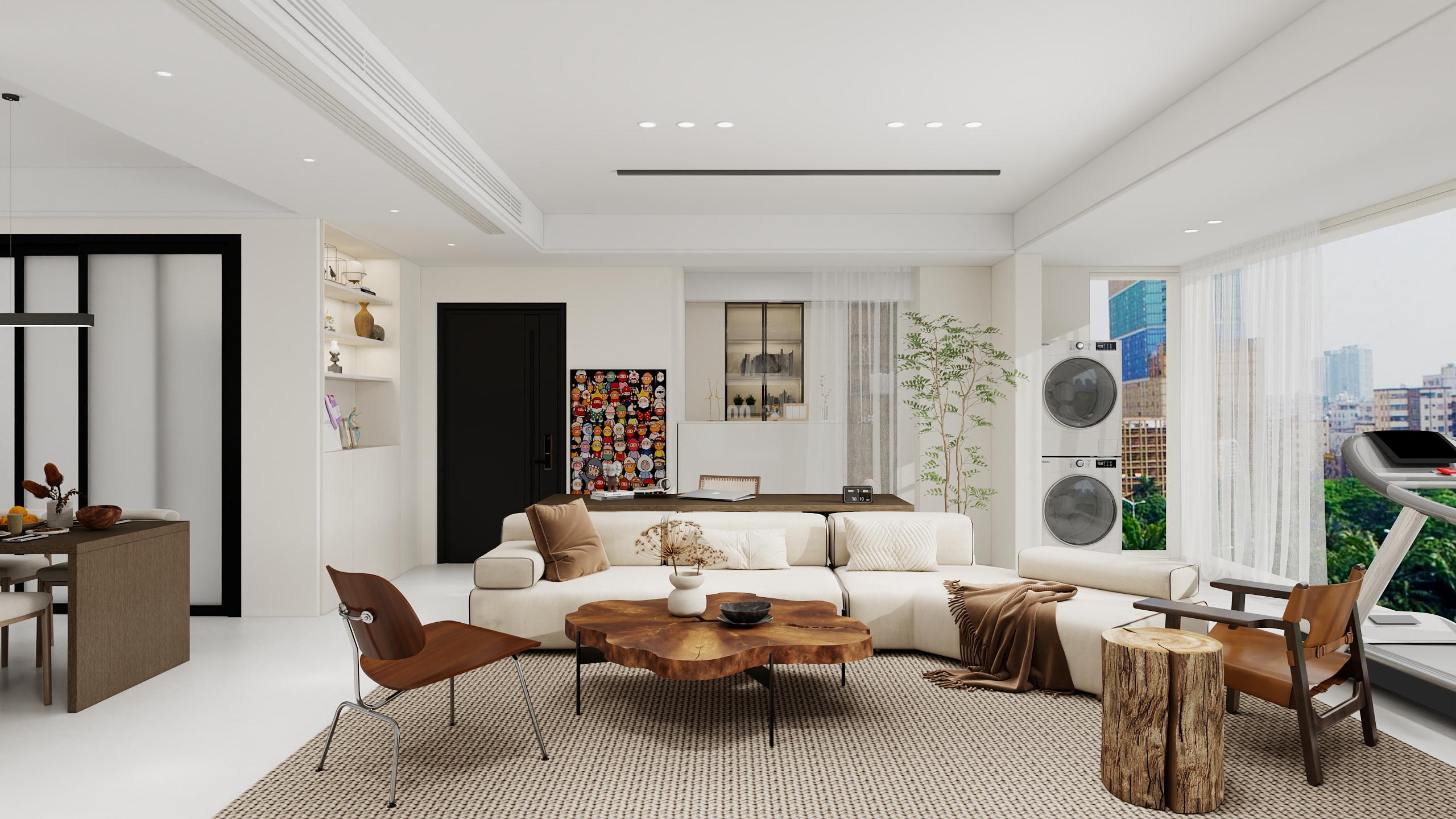 随影-123㎡3室-装修设计方案