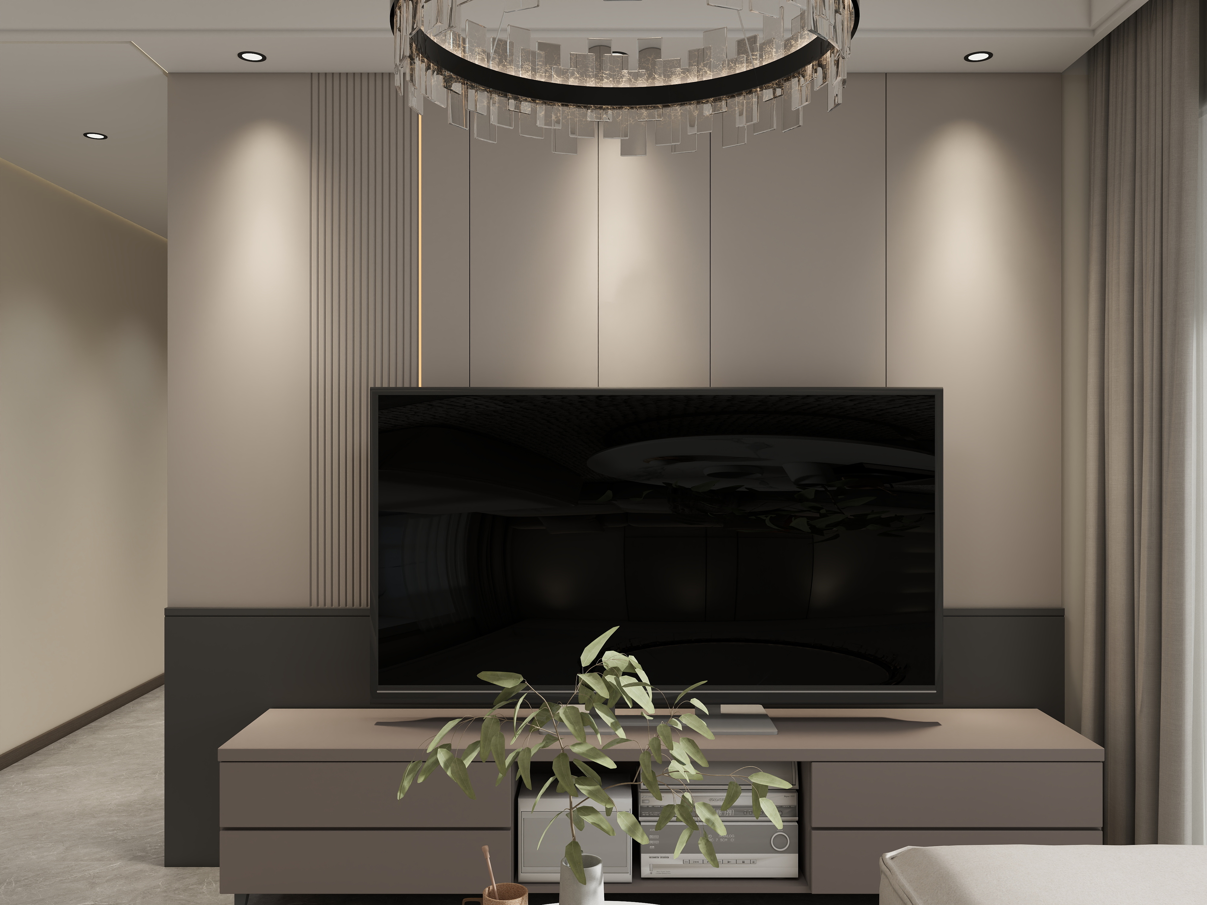 设计师如一-望度山月后现代86㎡2室-装修设计方案