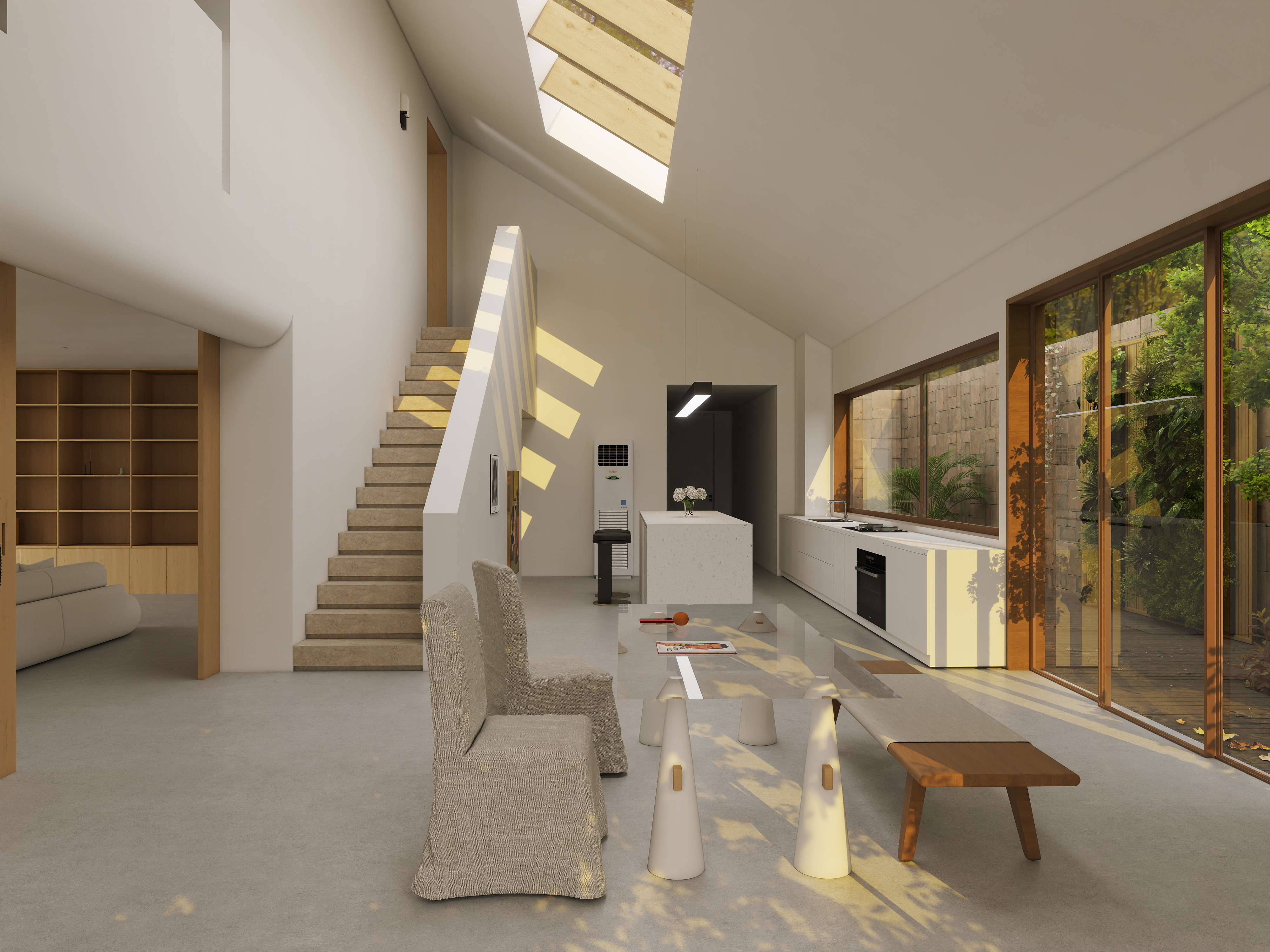 TS33333-福州万科城199㎡2室装修效果图