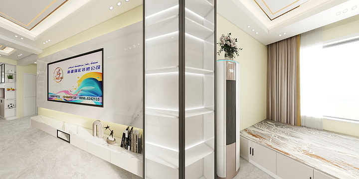 24K~纯帅-新晨光 3-1-801-装修设计方案