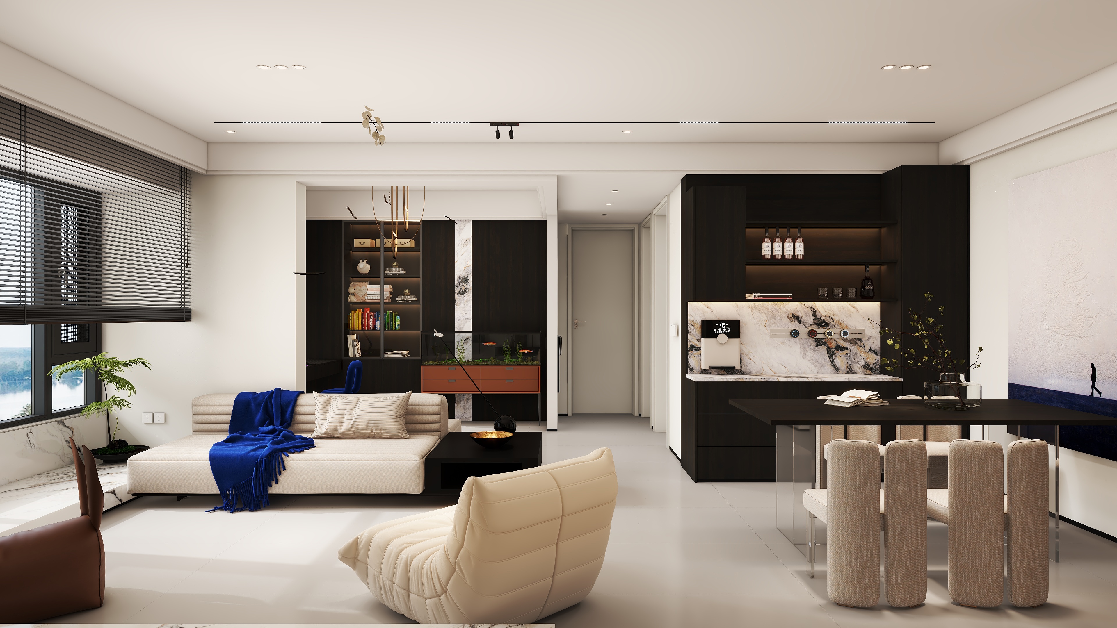 和一建筑装饰-现代简约-装修设计方案