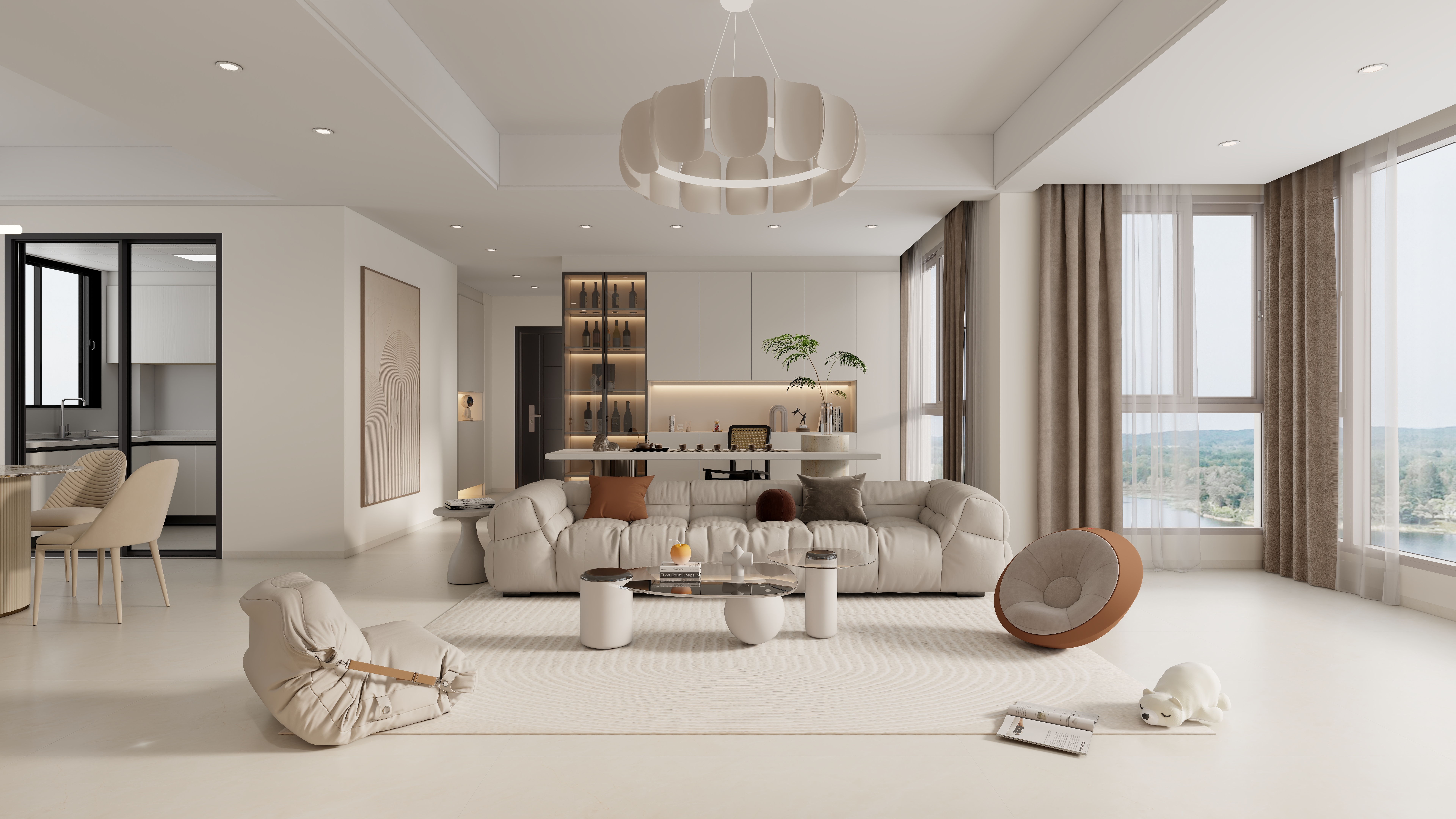 室内装饰-设计-谢-152㎡4室-装修设计方案