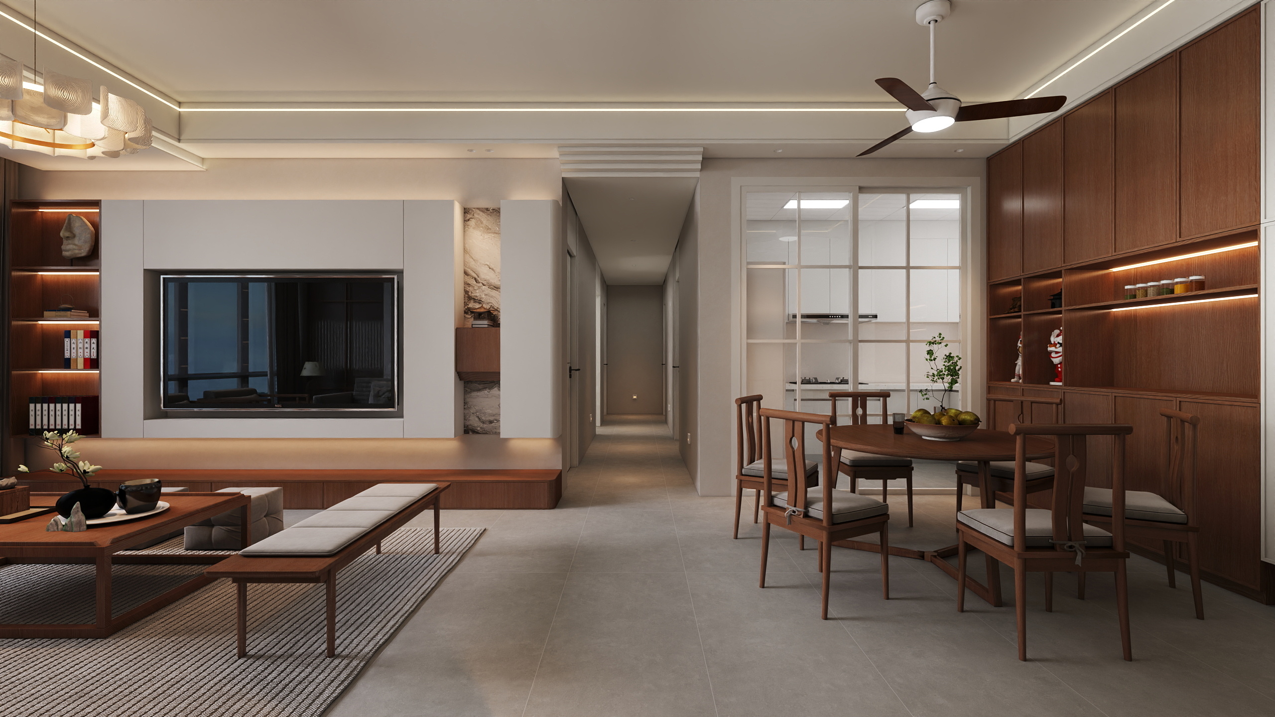 设计道也梁普荣-徐闻新中式兴-装修设计方案