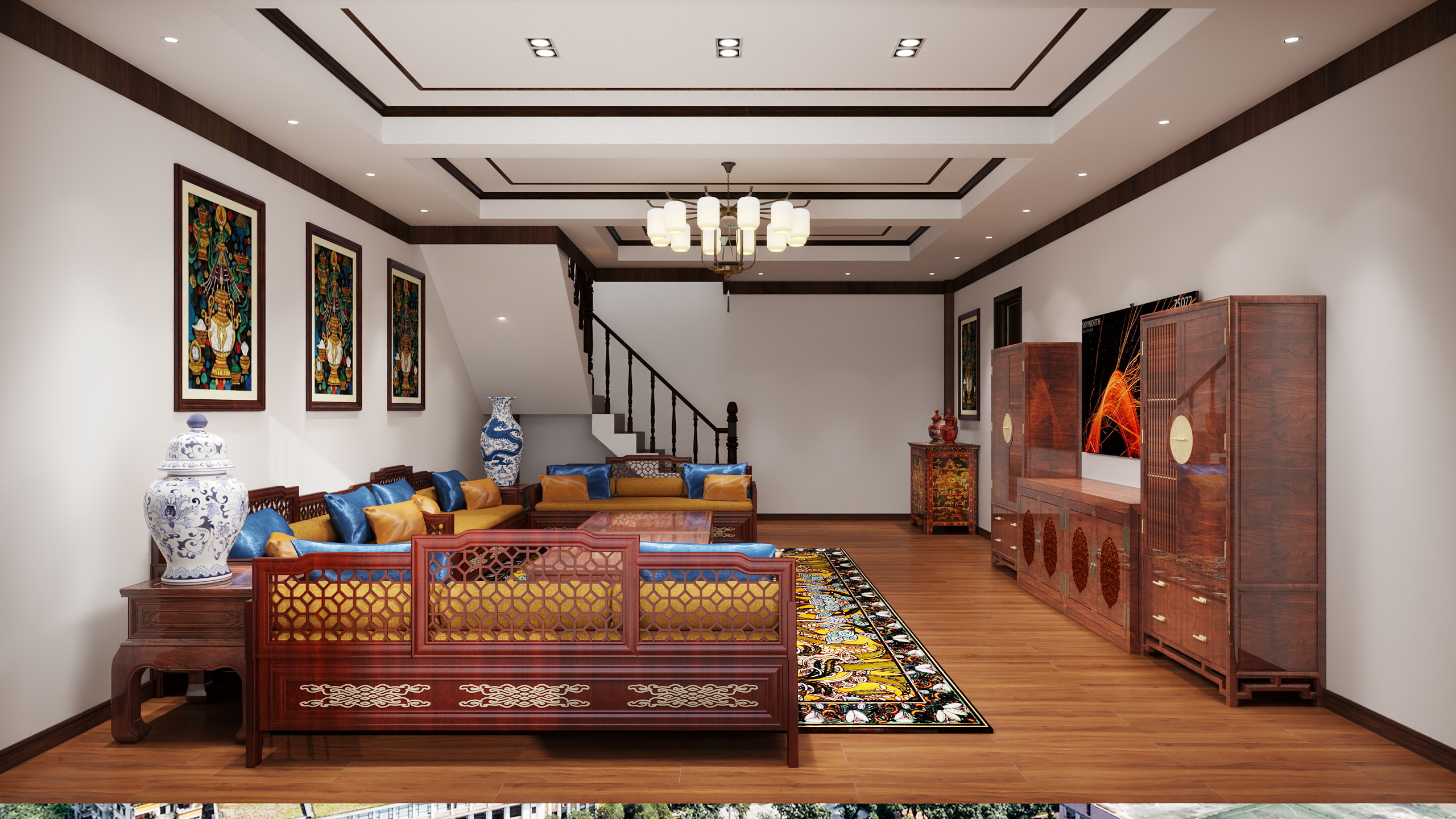 设计师曾二哥-夺底乡一村自建房设计（第三版）-装修设计方案