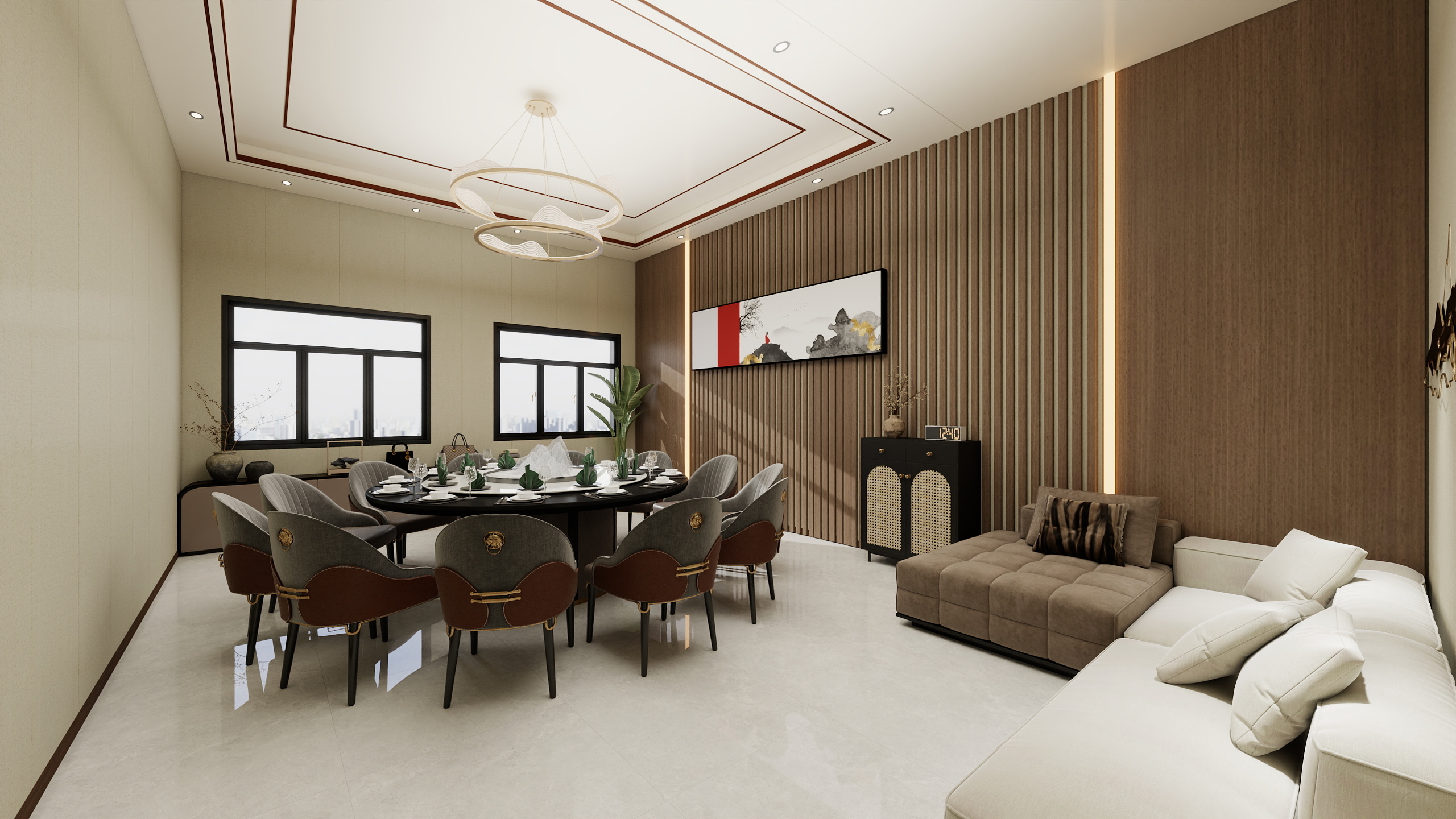 AI柚子0803-沙湾市648㎡-装修设计方案