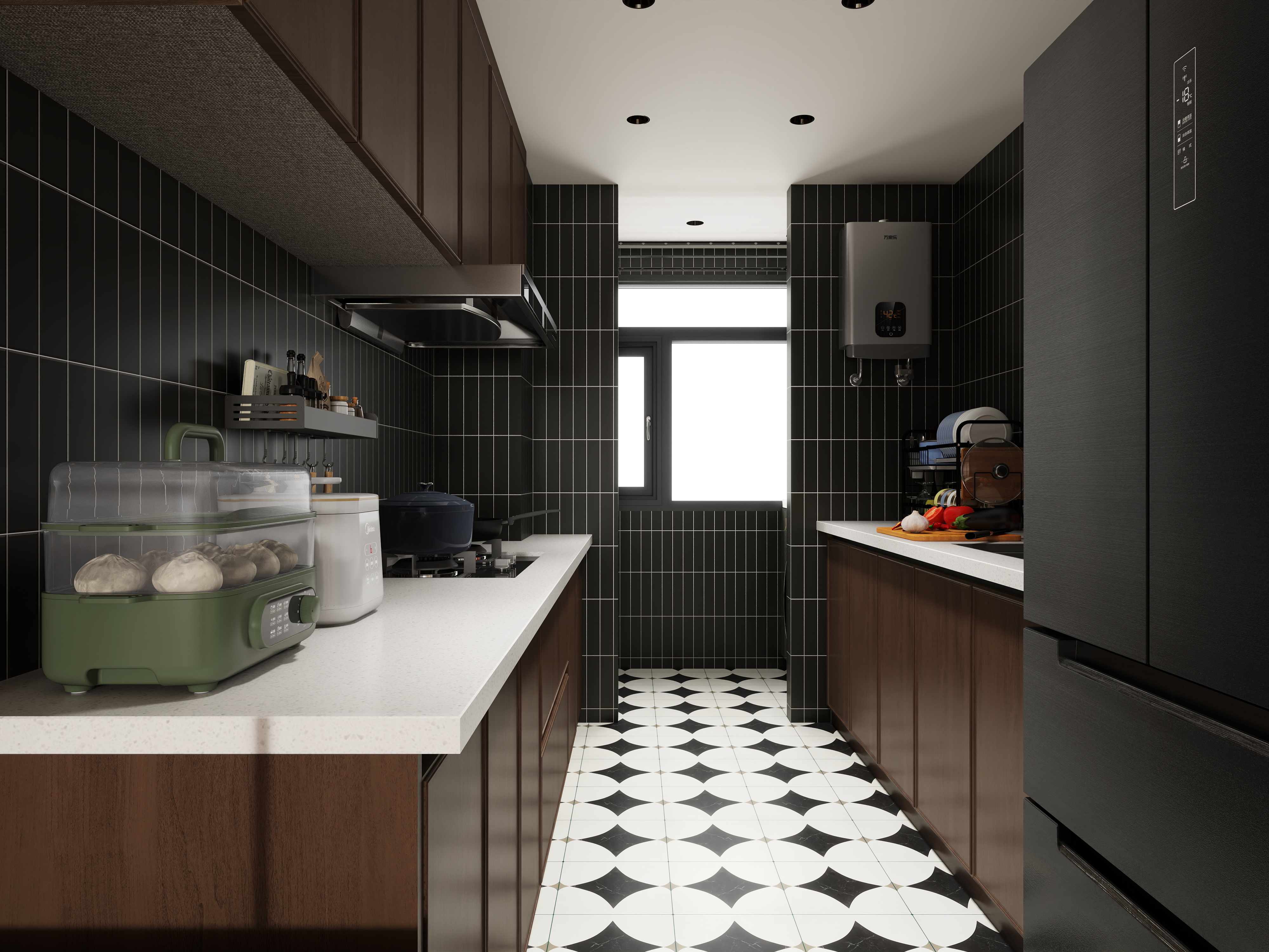 Design-Yang-混搭127㎡4室装修效果图