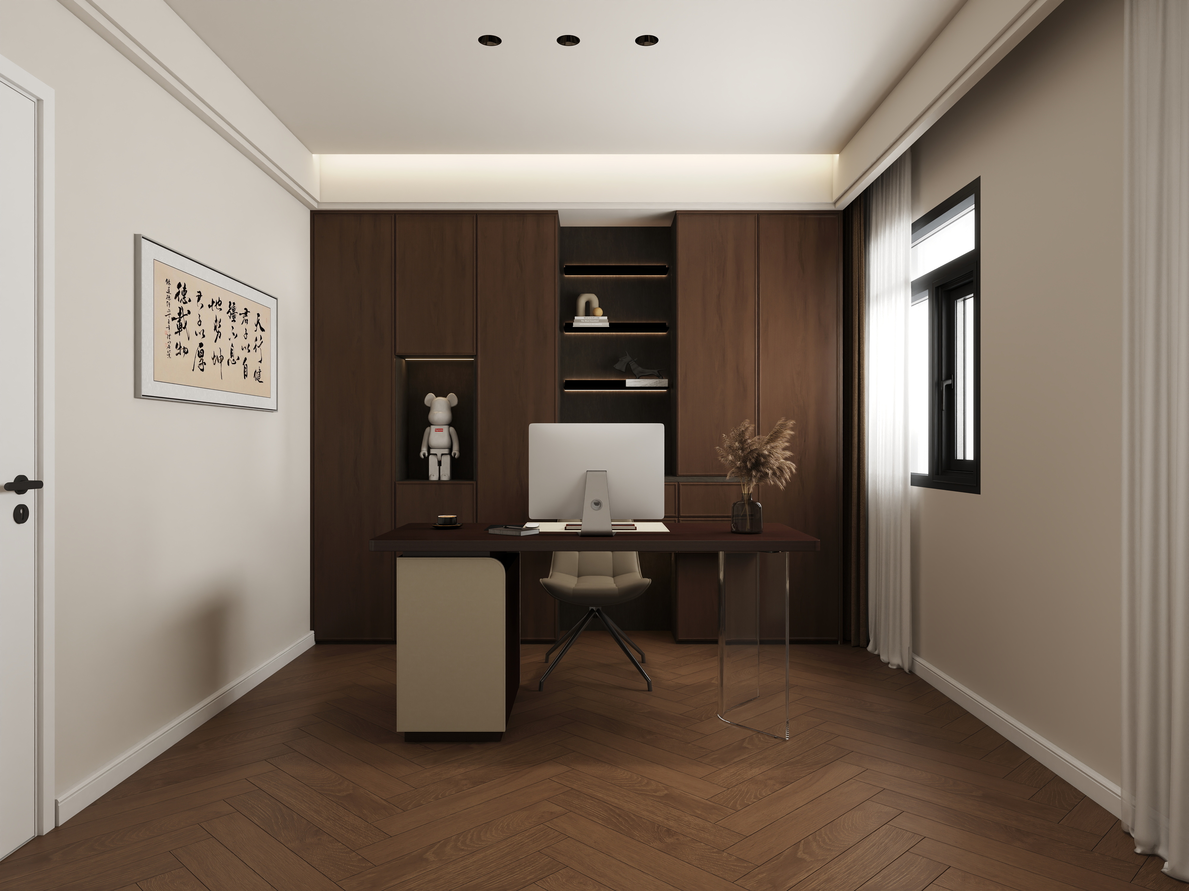 Design-Yang-混搭127㎡4室装修效果图