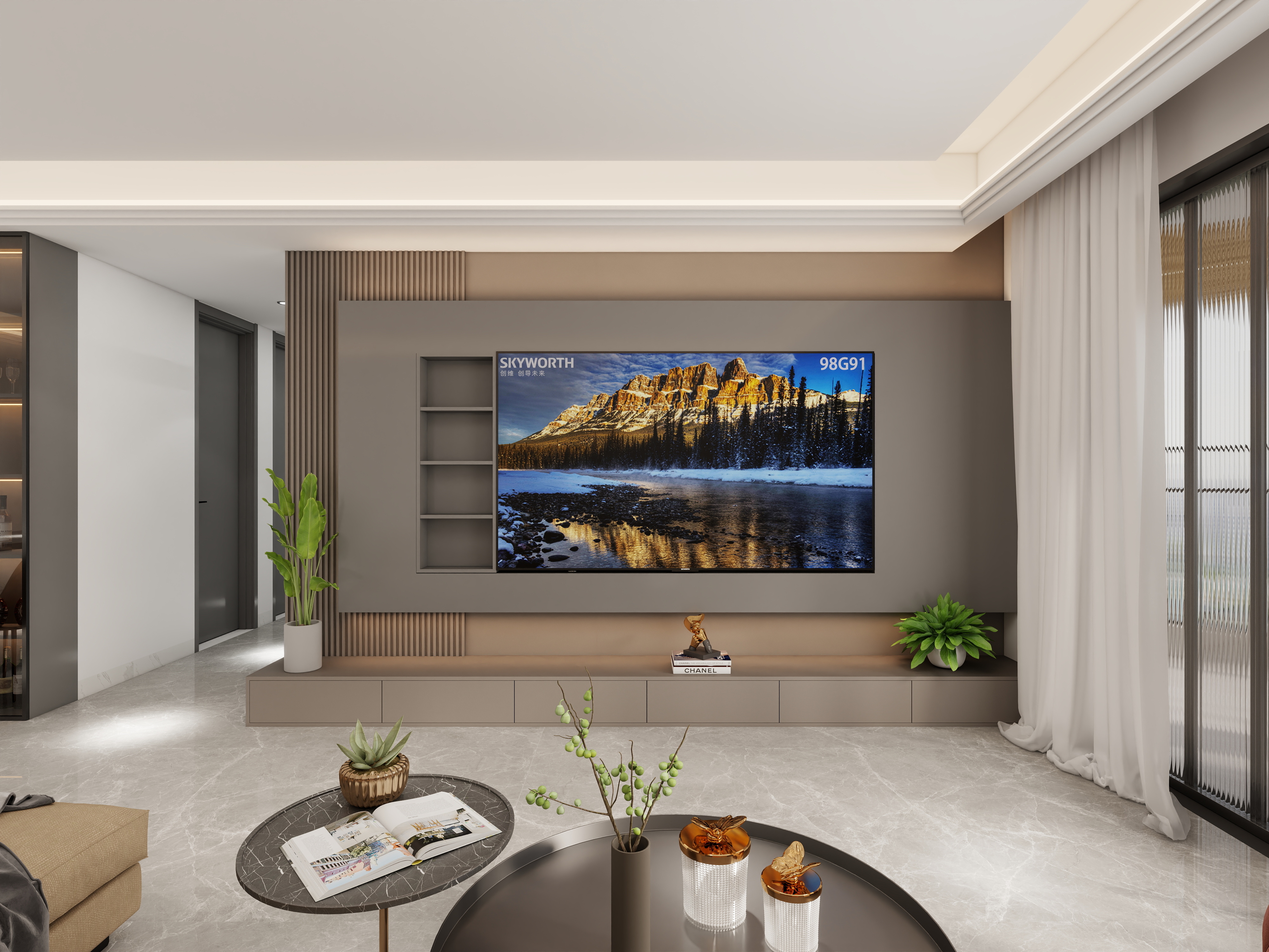 半生空间-东湖花园9区159㎡4室-装修设计方案