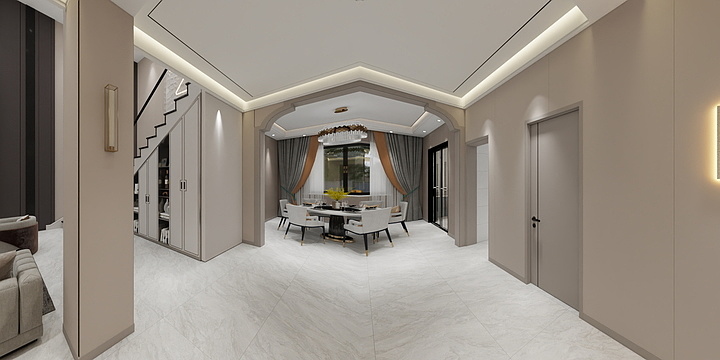 3D立体-全景别墅-装修设计方案