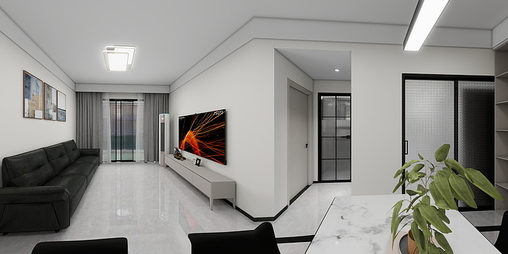 王建设计师-瑜园103小阳台-装修设计方案