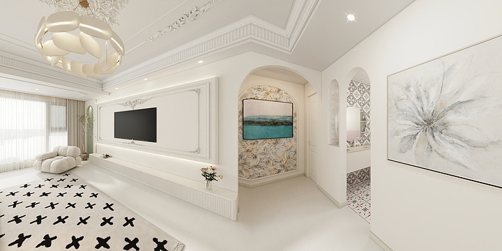 全案设计|马-汉成国宾府115㎡3室-装修设计方案