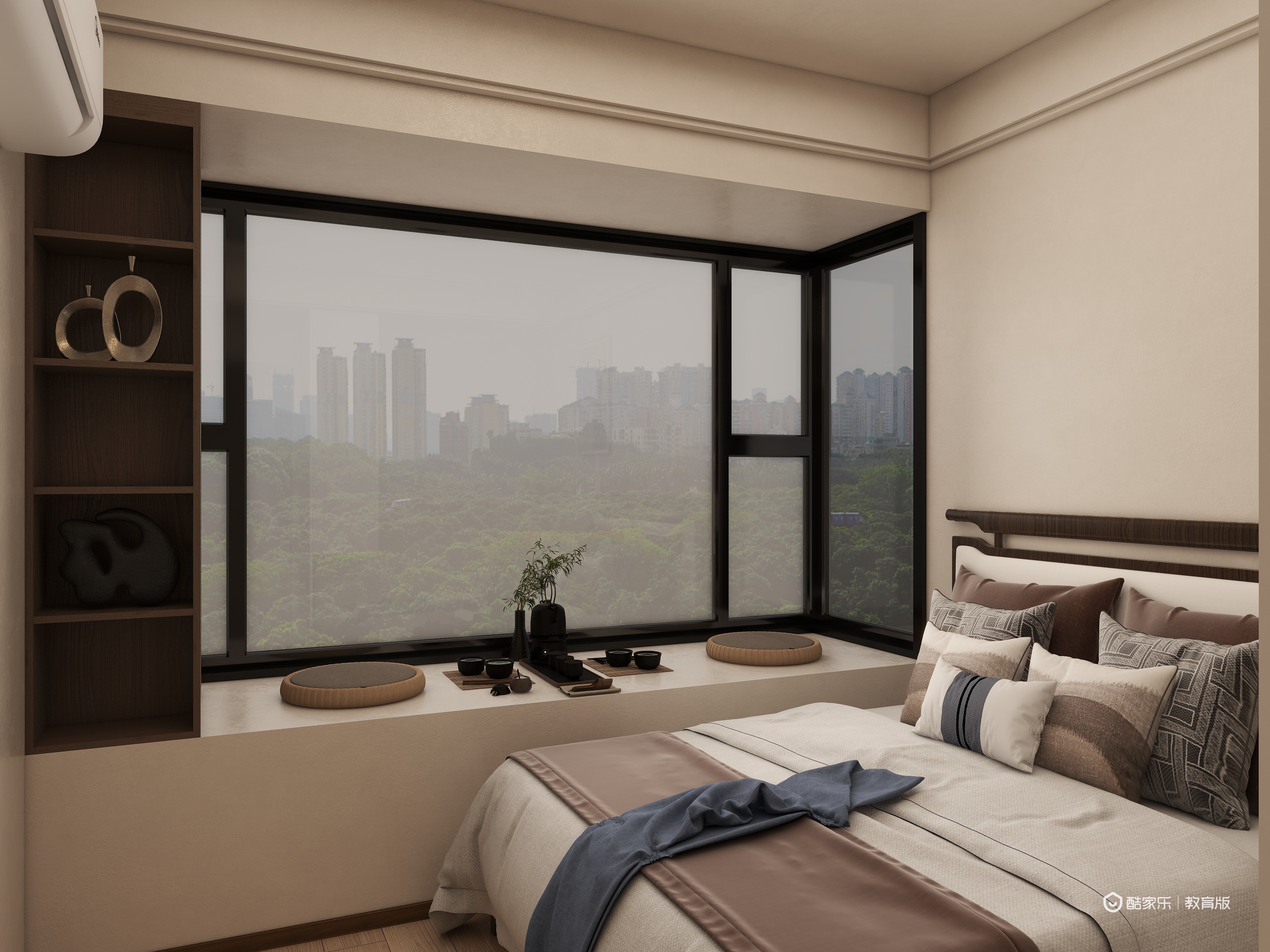 萌哩看海-混搭118㎡4室-装修设计方案