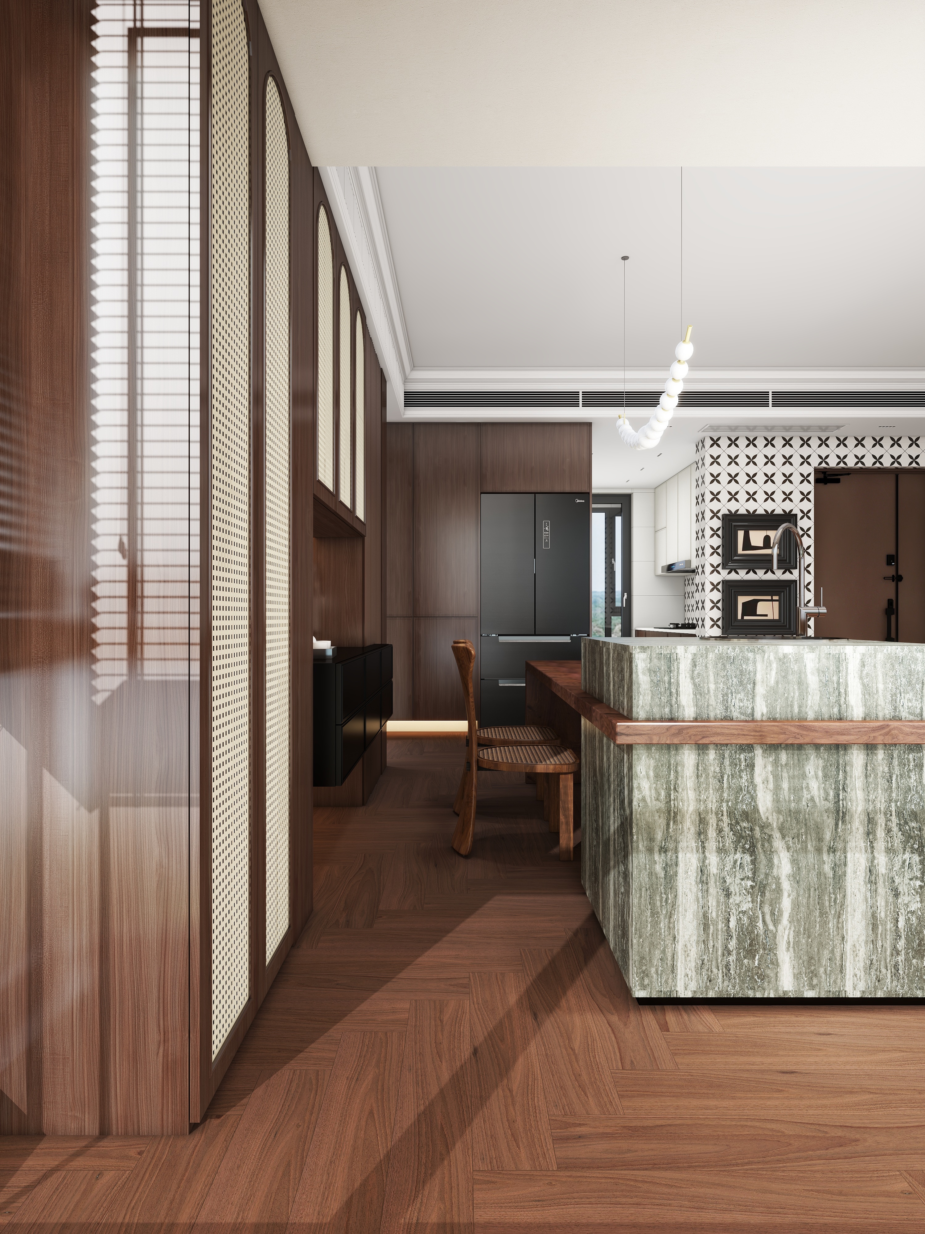 和一建筑装饰-养生谷装修效果图