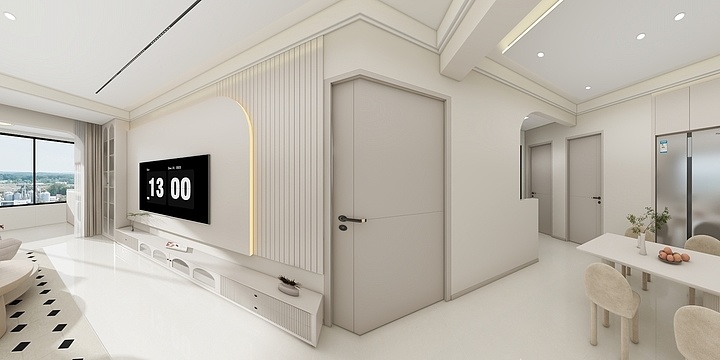 设计师-王浩-千阳·创雅小区1-3-902室 罗欢-第三版-装修设计方案