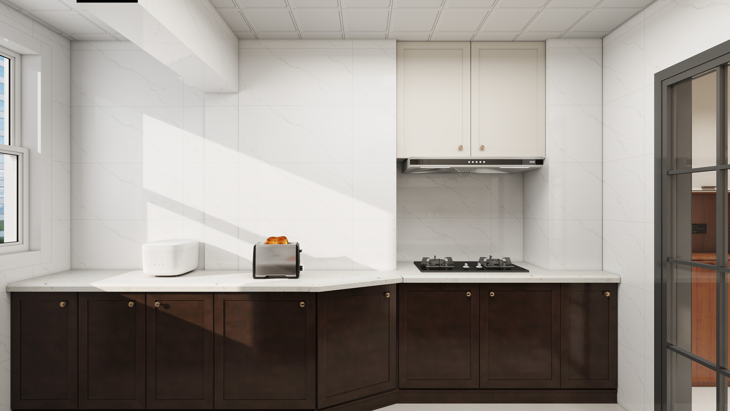 桃子味汽水923-77㎡2室装修效果图