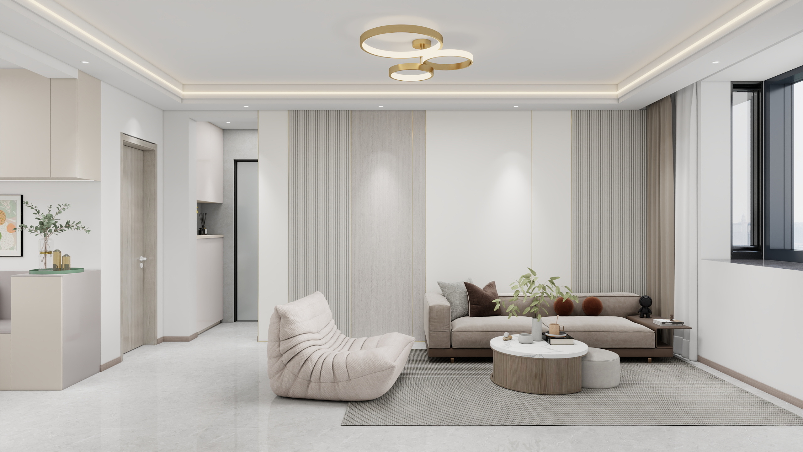 雪花尘埃-改造老小区2方案-装修设计方案