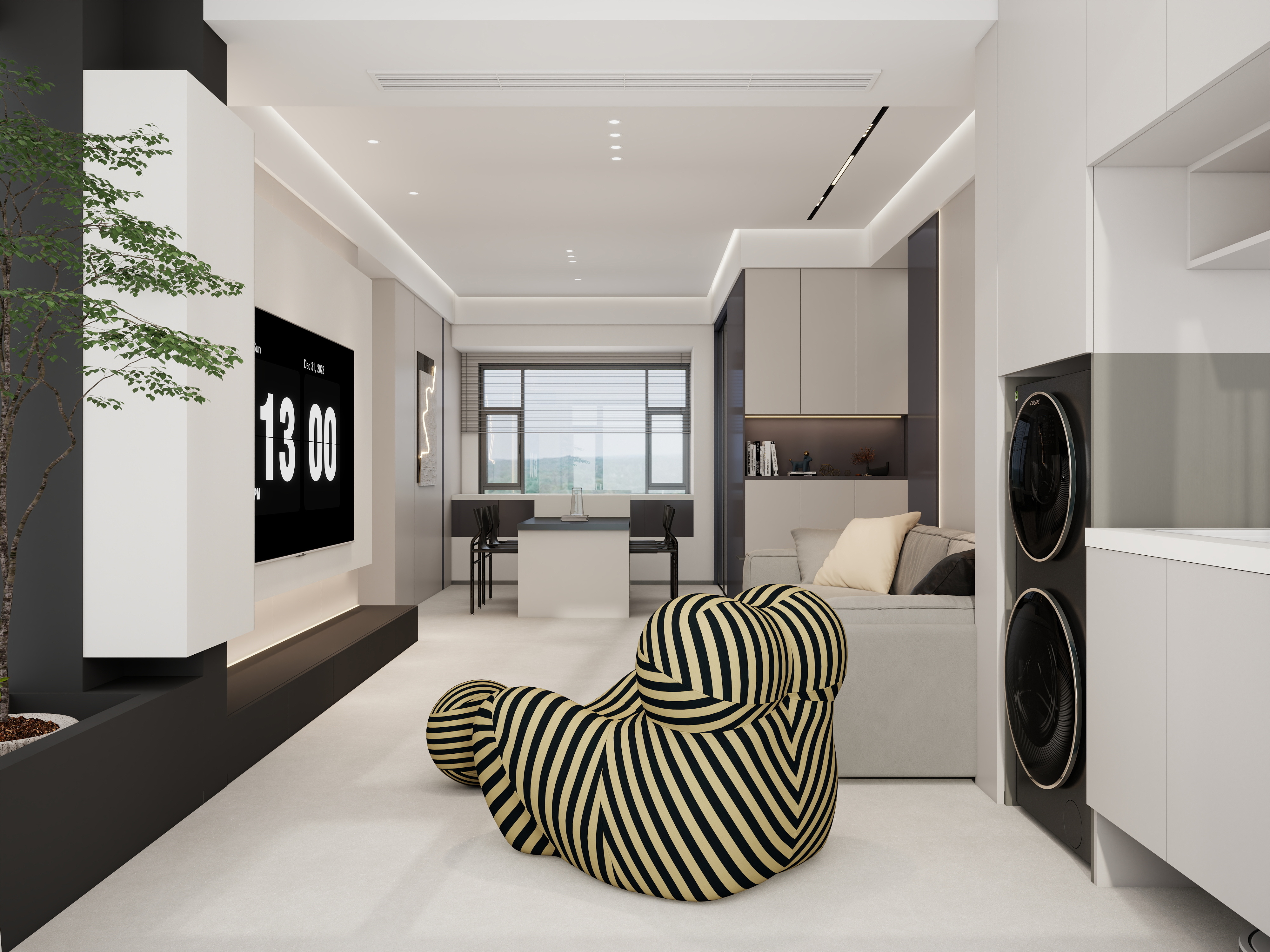 李佳洋-89㎡3室-装修设计方案