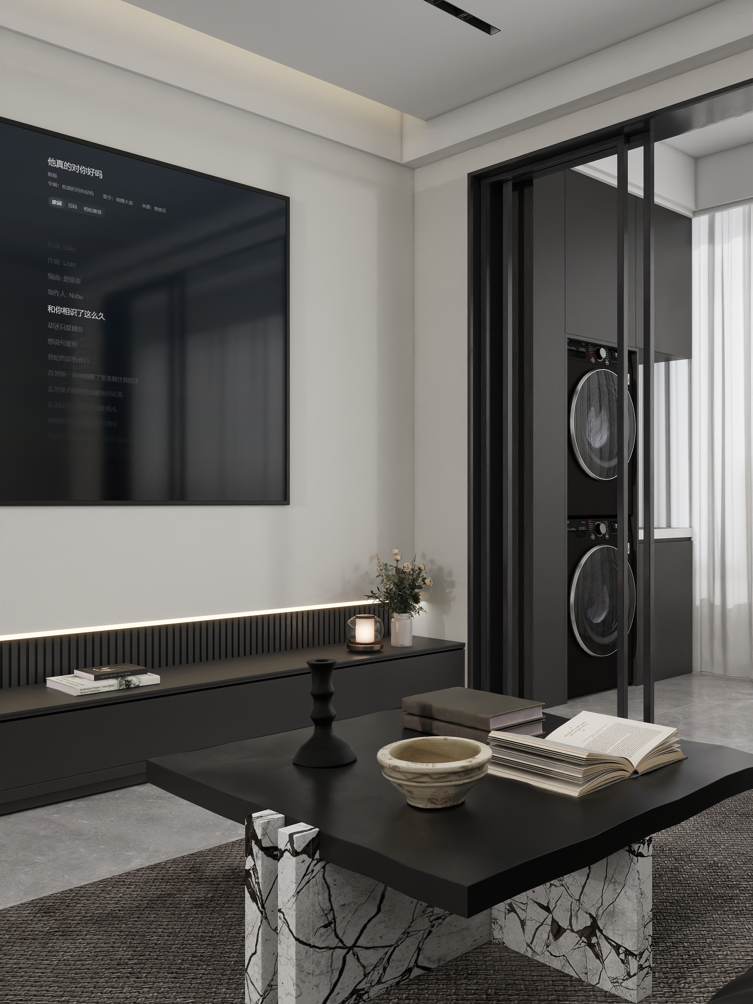 木子林夕工作室-现代简约109㎡-装修设计方案