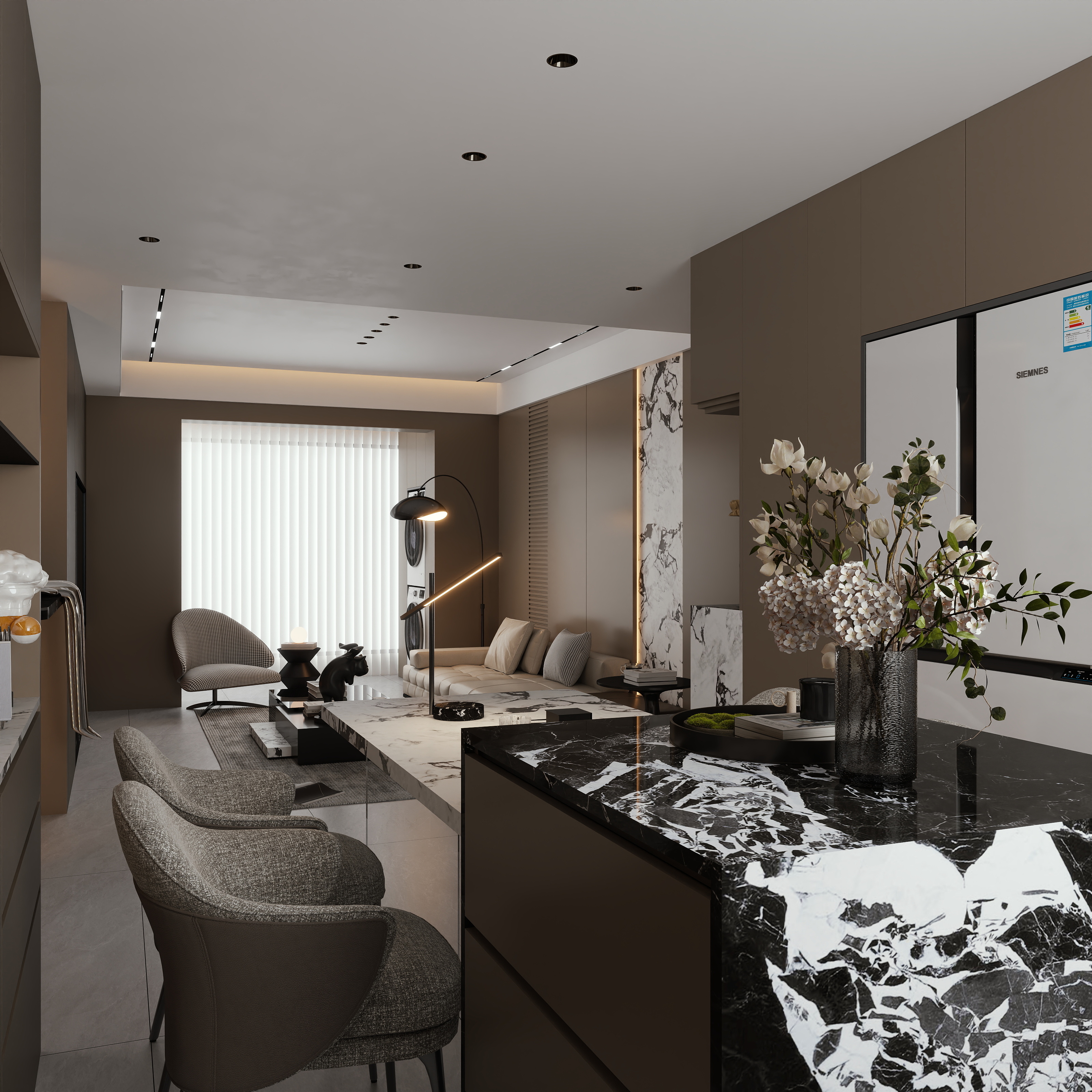 LiaoCao丨VISION-意式-94㎡2室-装修设计方案