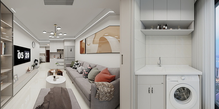 阿正设计-绿城·沐春歌 李总雅居设计图-副本-装修设计方案