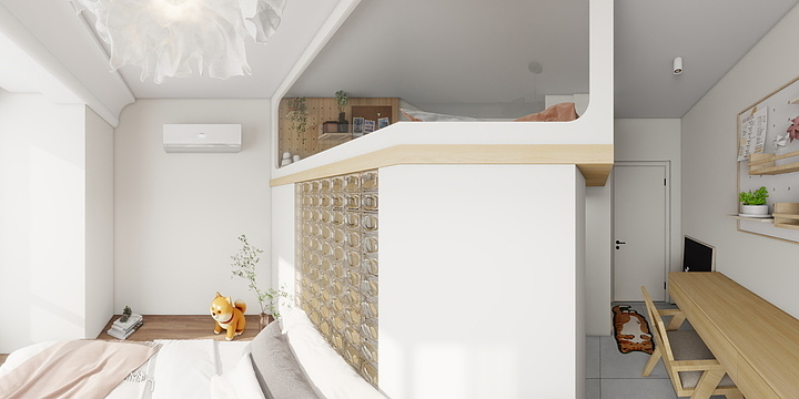 雅美家居全屋定制-华盛明珠1-2-602-装修设计方案