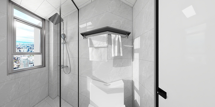 丿設計-金鼎学府黑白灰-装修设计方案