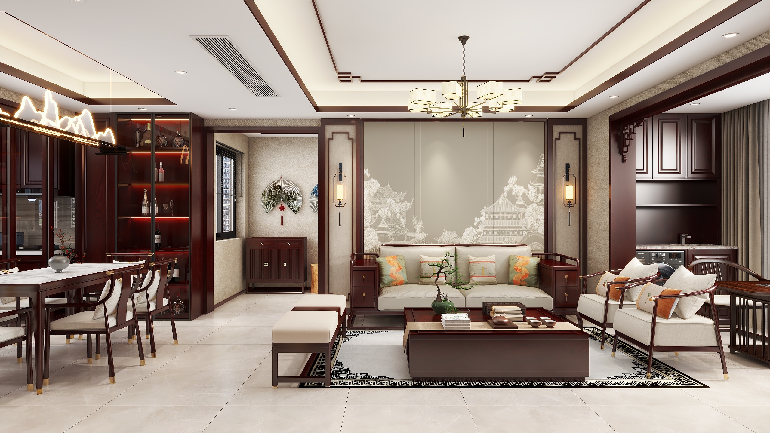 Wang.pc-新中式-装修设计方案