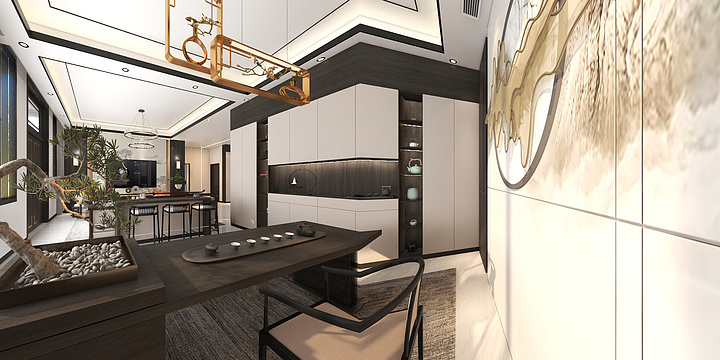 ----空间设计-自建房161㎡5室-装修设计方案