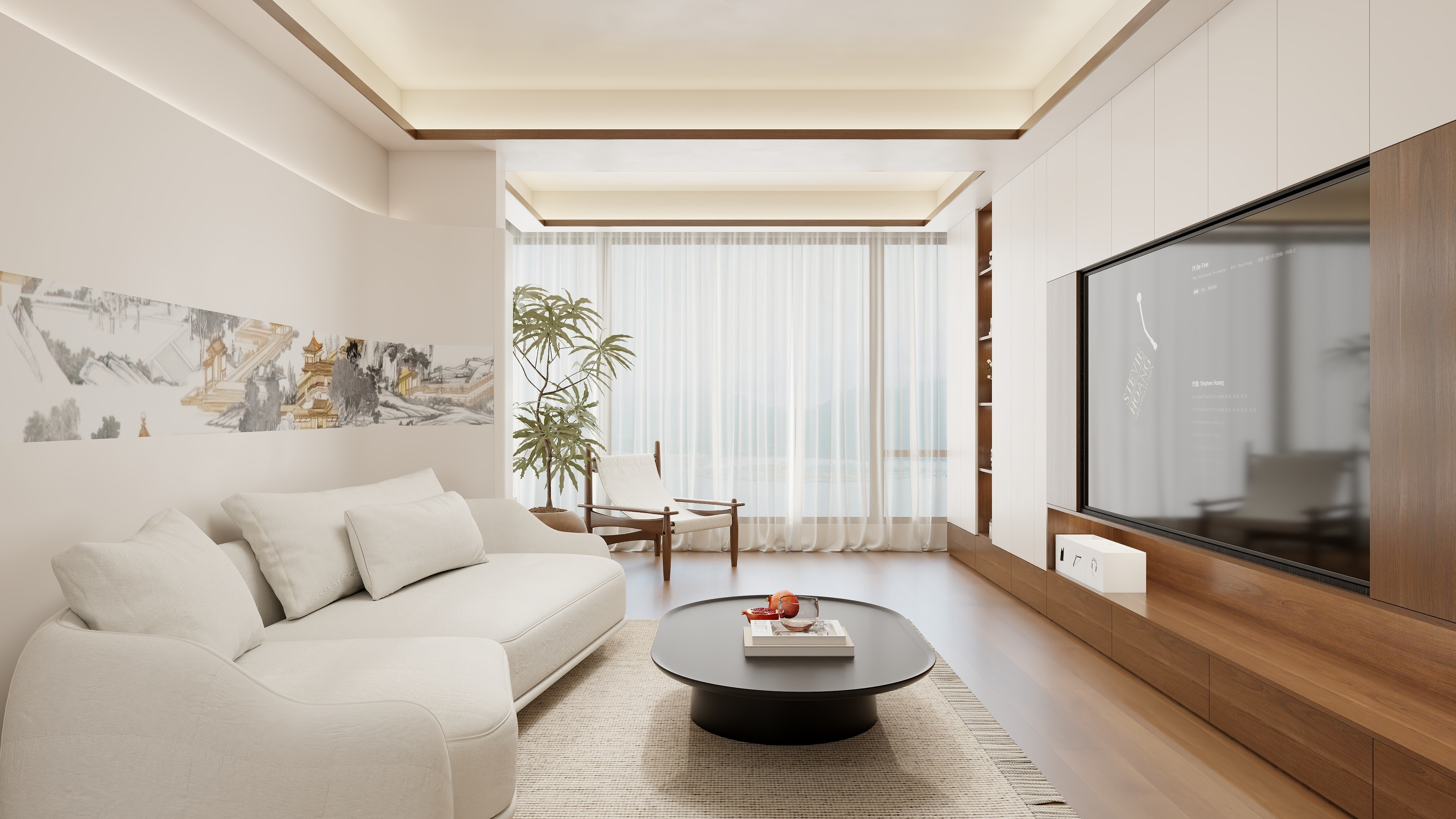 陈辉-原木114㎡4室-装修设计方案