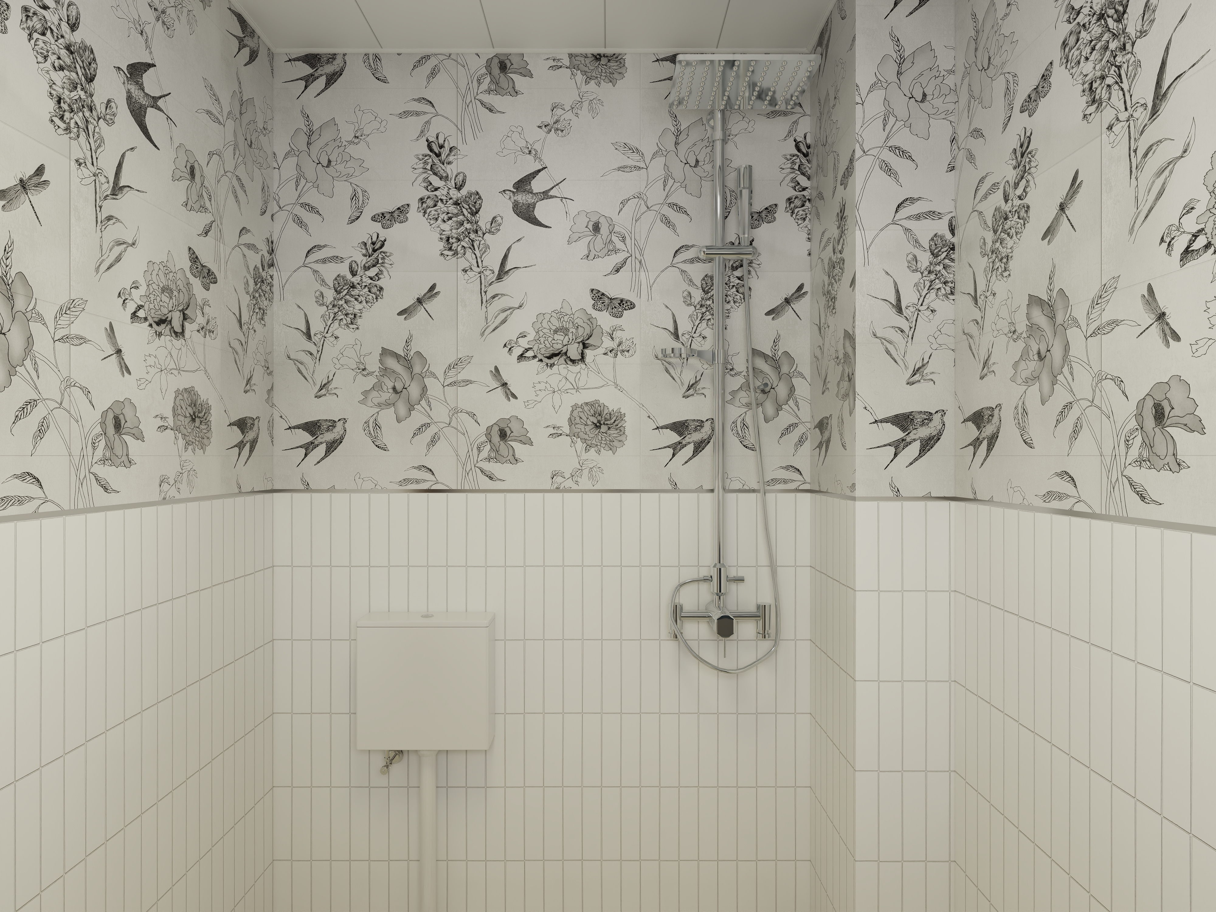 设计师余洋-鼎观世界紫境96㎡3室装修效果图