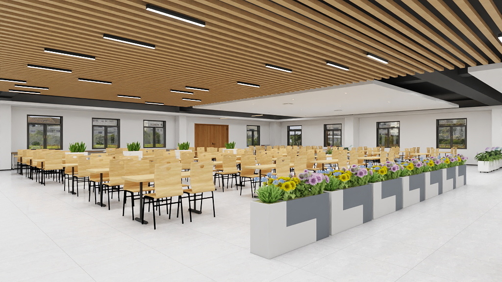 K0001-南通康辉食堂-装修设计方案