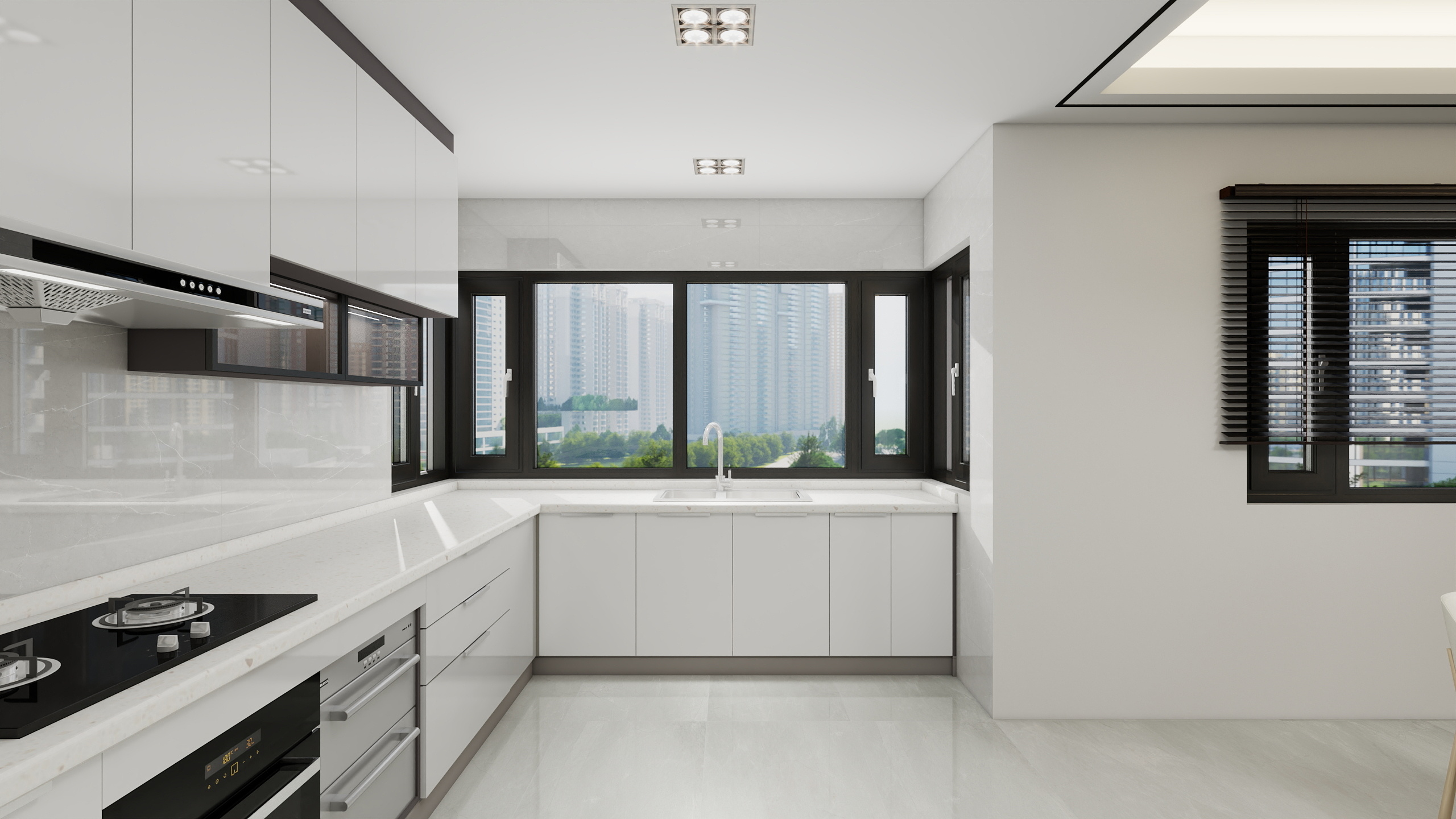 不出新手村的匠人-建和公务嘉园145㎡3室装修效果图