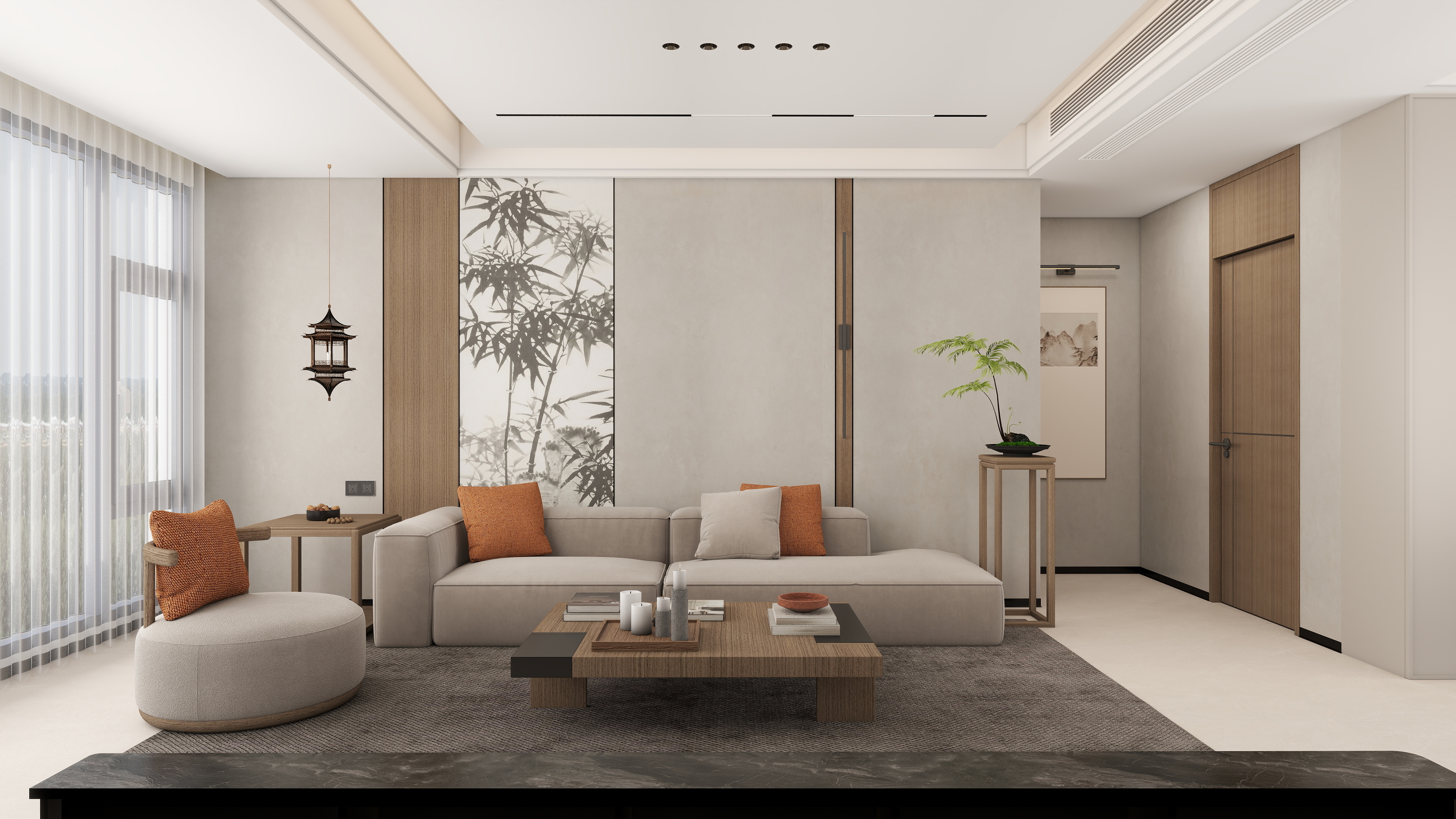 戴莹-新中式102㎡-装修设计方案