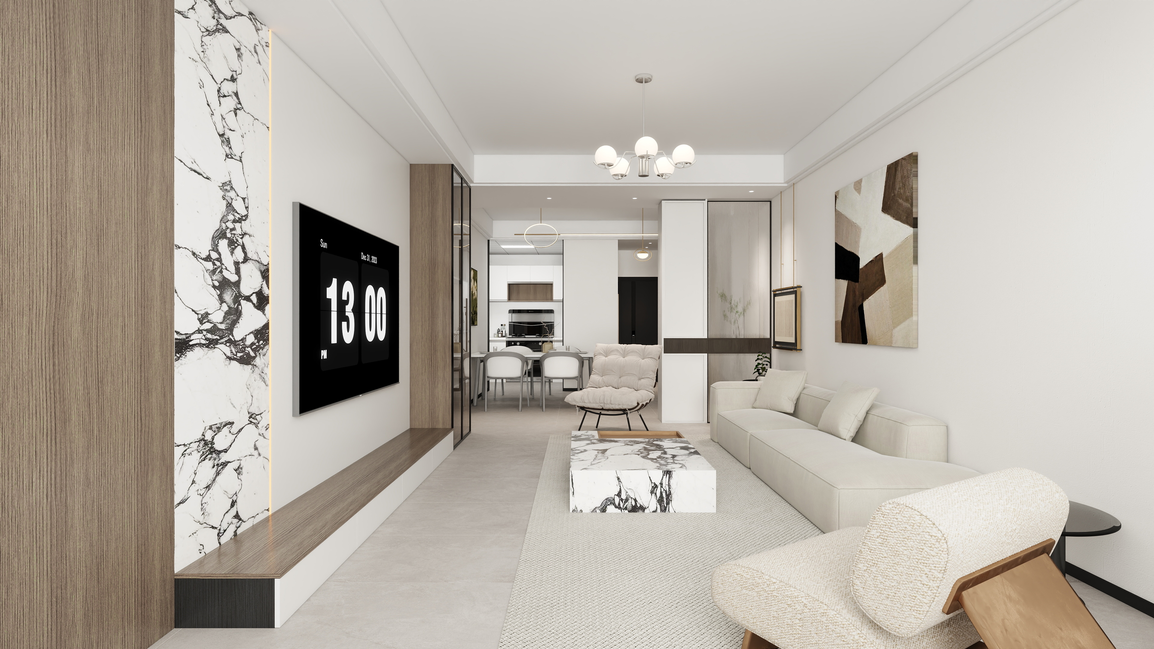 云上未央Liu一Design-大汉华龙府102-装修设计方案