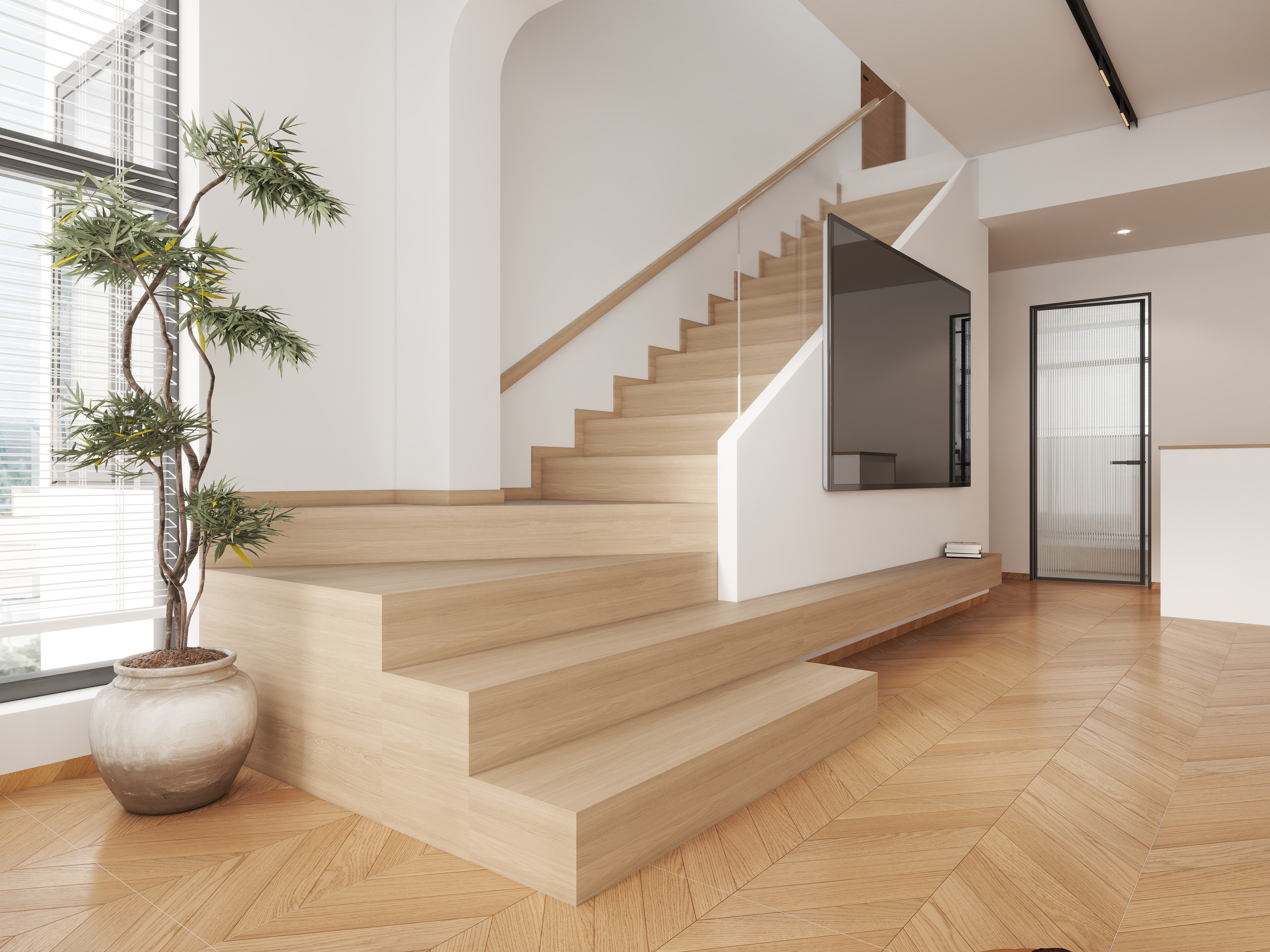 花园城顶层复式17-02-装修设计方案