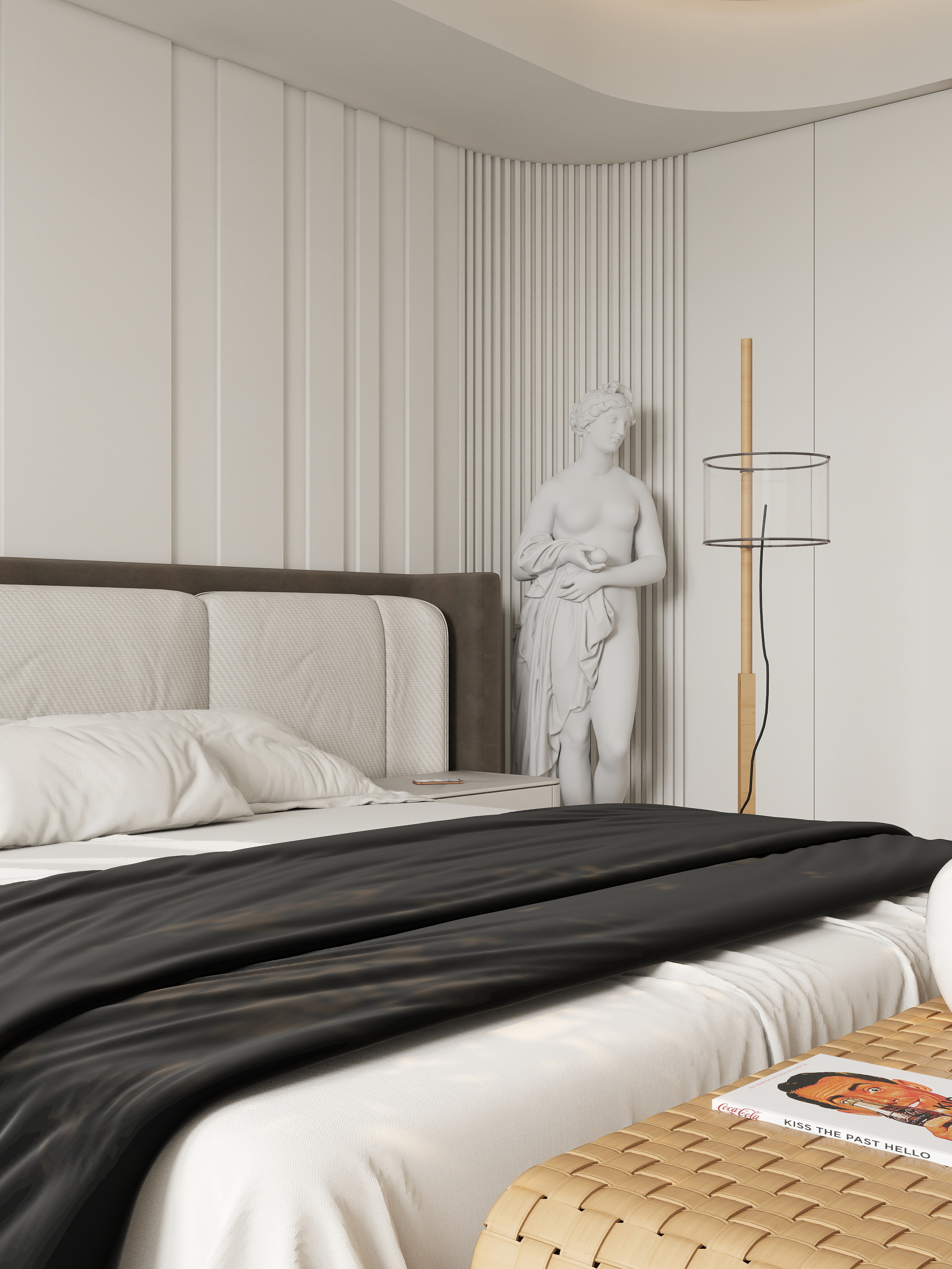 TS33333-福州万科城199㎡2室二层主卧装修效果图第3张