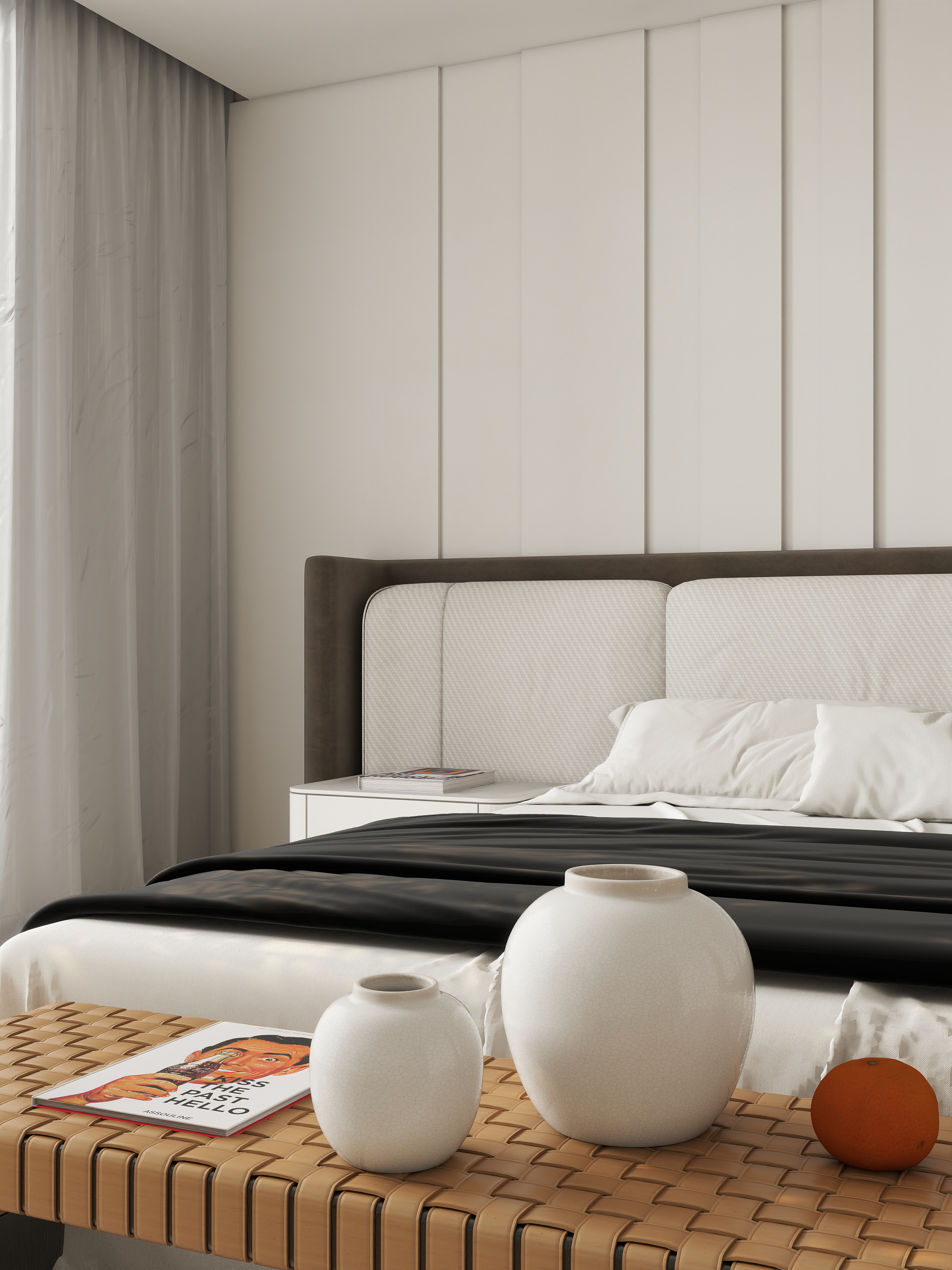 TS33333-福州万科城199㎡2室二层主卧装修效果图第4张